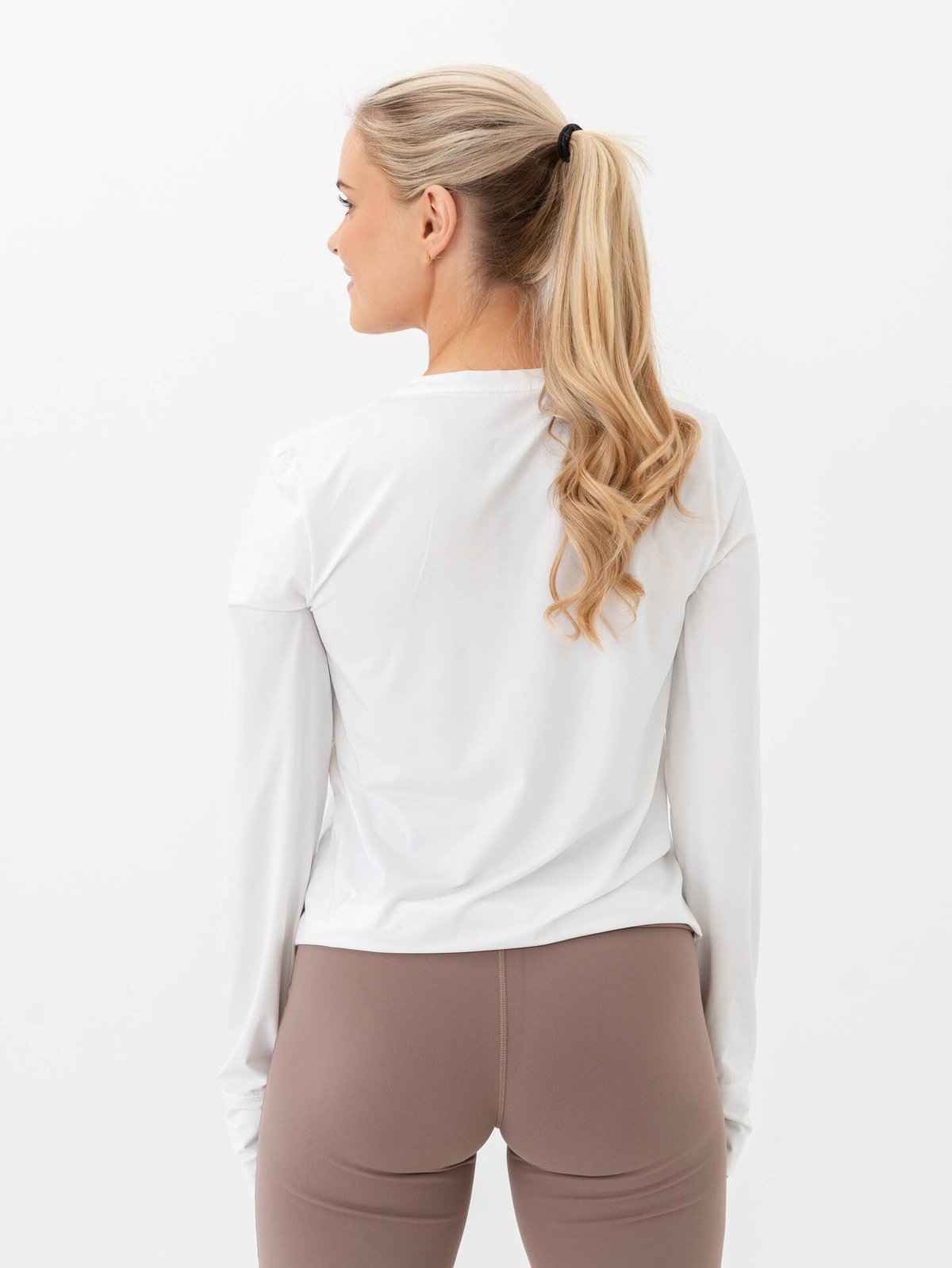 Nike One Classic Dri-Fit Long Sleeve White