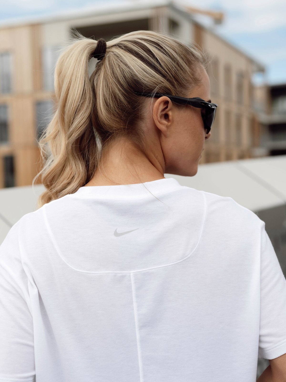 Nike One Relaxed Dri-Fit Short Sleeve Top White