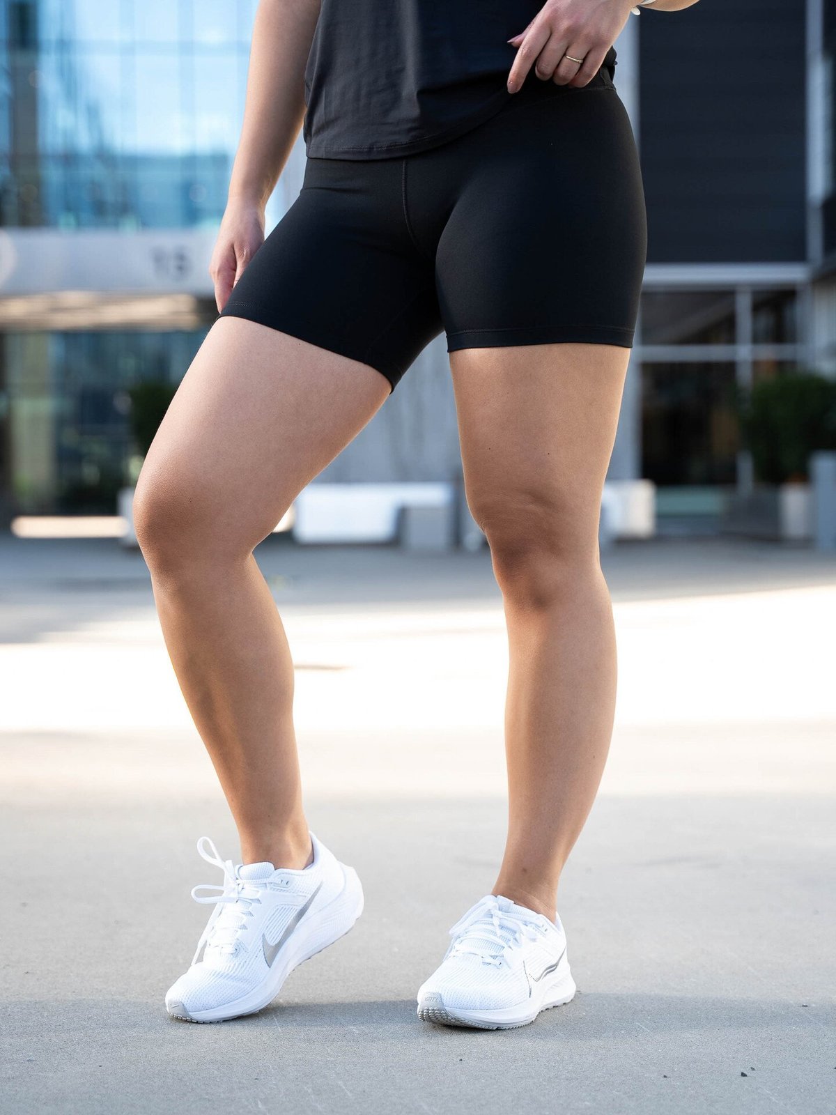 Nike One Dri-Fit High-Rise 5" Bike Shorts Black