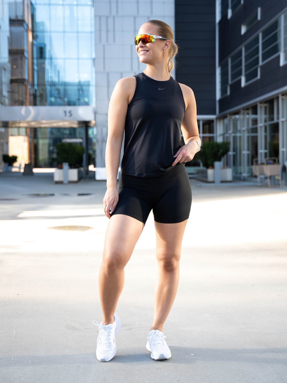 Nike One Dri-Fit High-Rise 5" Bike Shorts Black