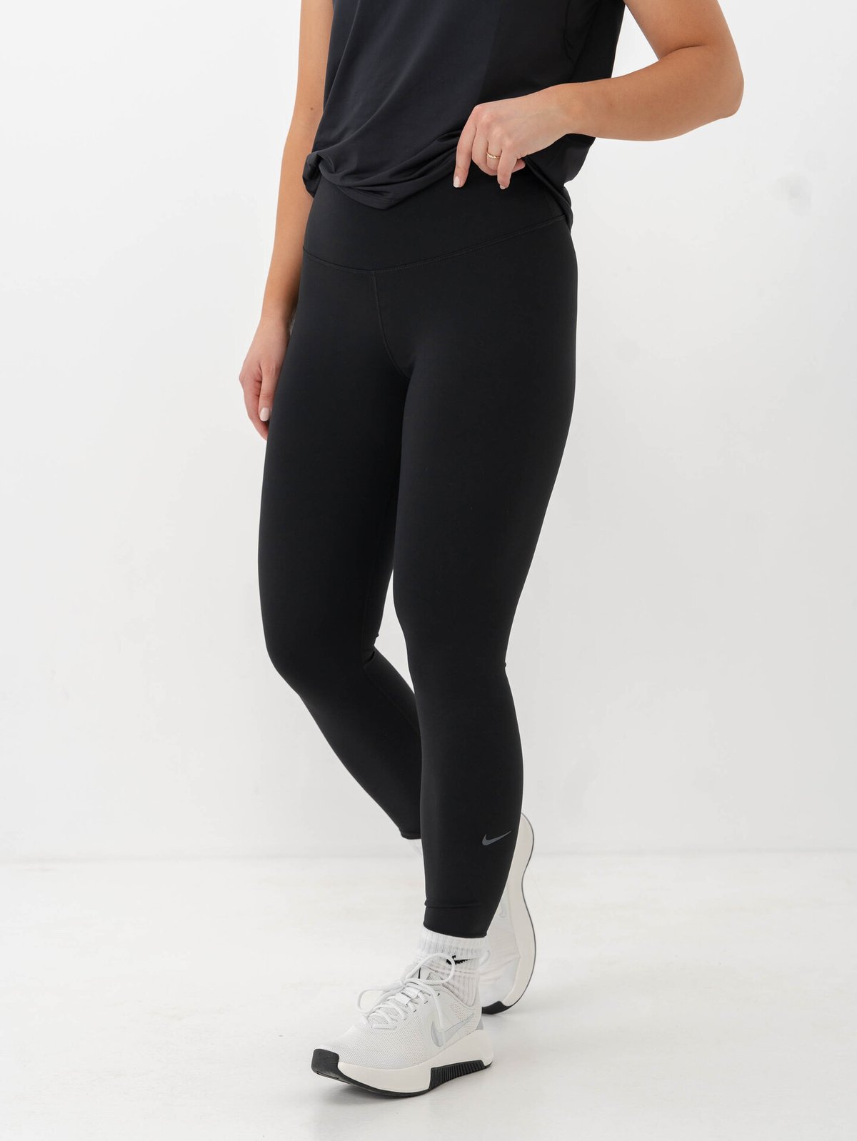 Nike One Dri-Fit High-Rise Tights Black