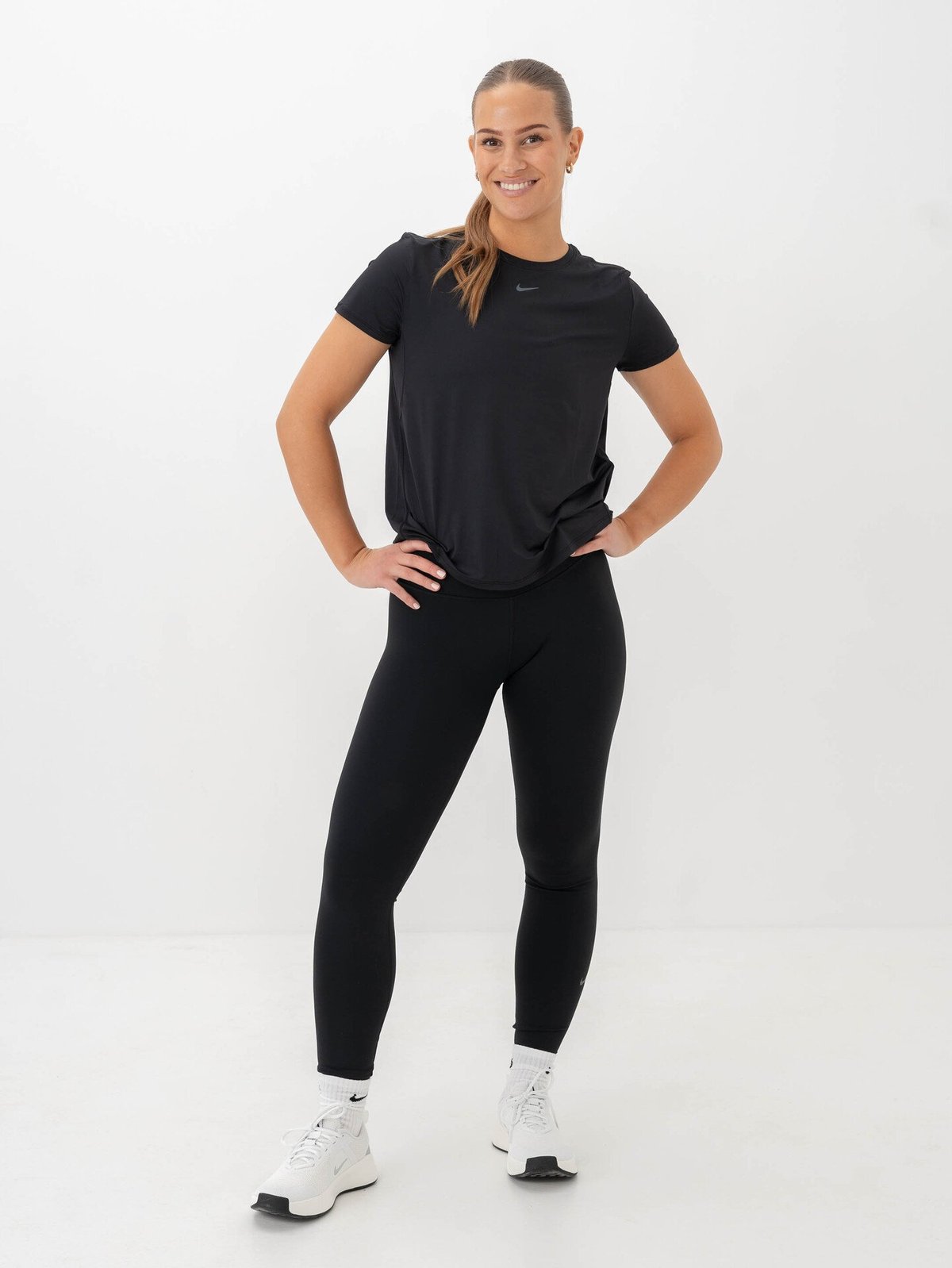 Nike One Dri-Fit High-Rise Tights Black