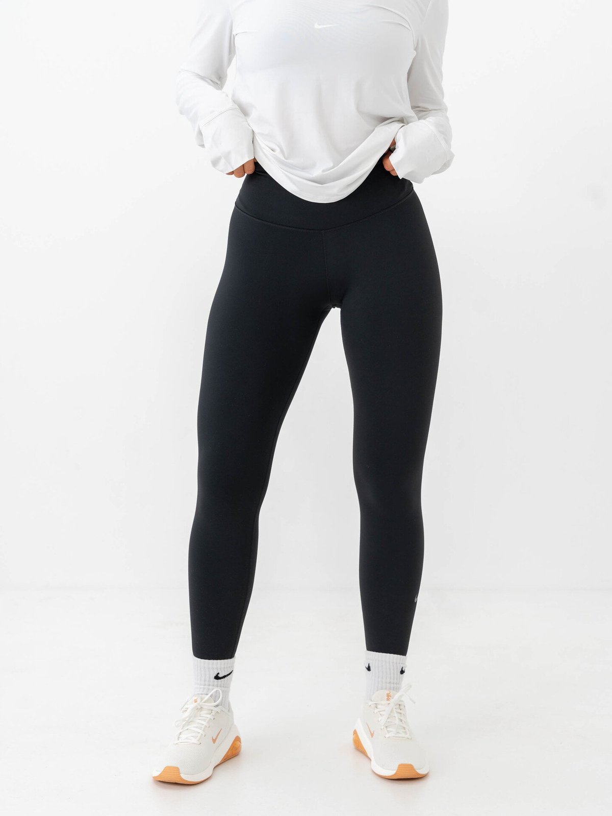 Nike One Dri-Fit High-Rise 7/8 Tights Black