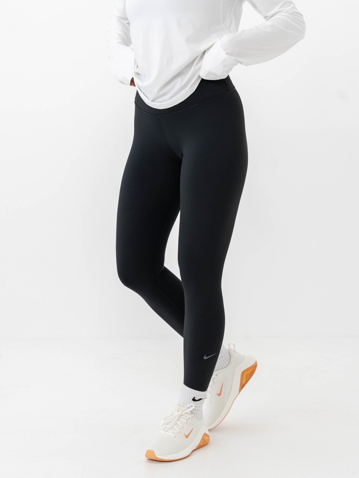 Nike One Dri-Fit High-Rise 7/8 Tights Black