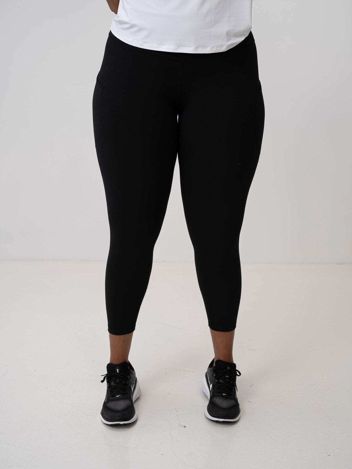 Nike One Dri-Fit High-Rise 7/8 Pocket Tights Black
