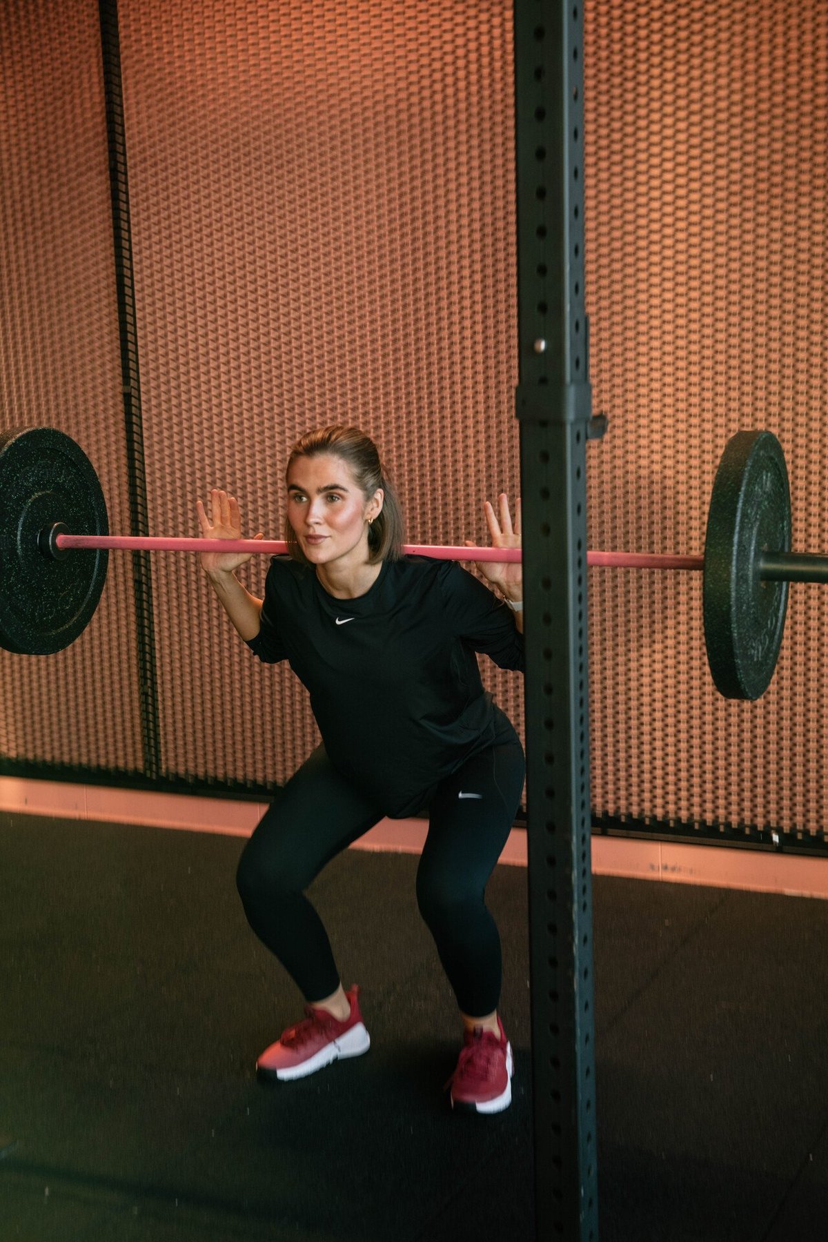 Nike One Dri-Fit High-Rise 7/8 Pocket Tights Black / White