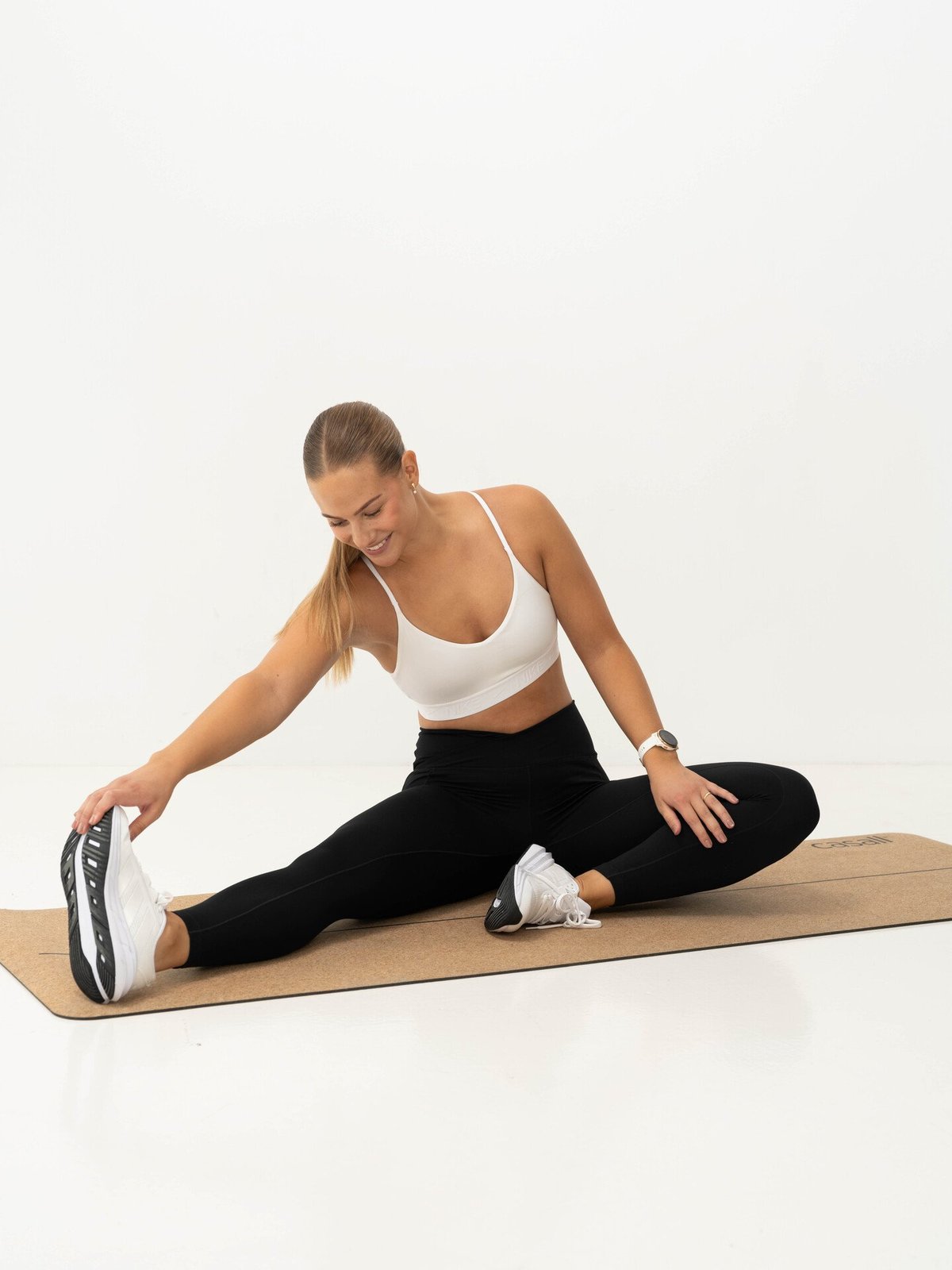 Nike One Dri-Fit High-Rise 7/8 Wrap Tights Black / Cool Grey