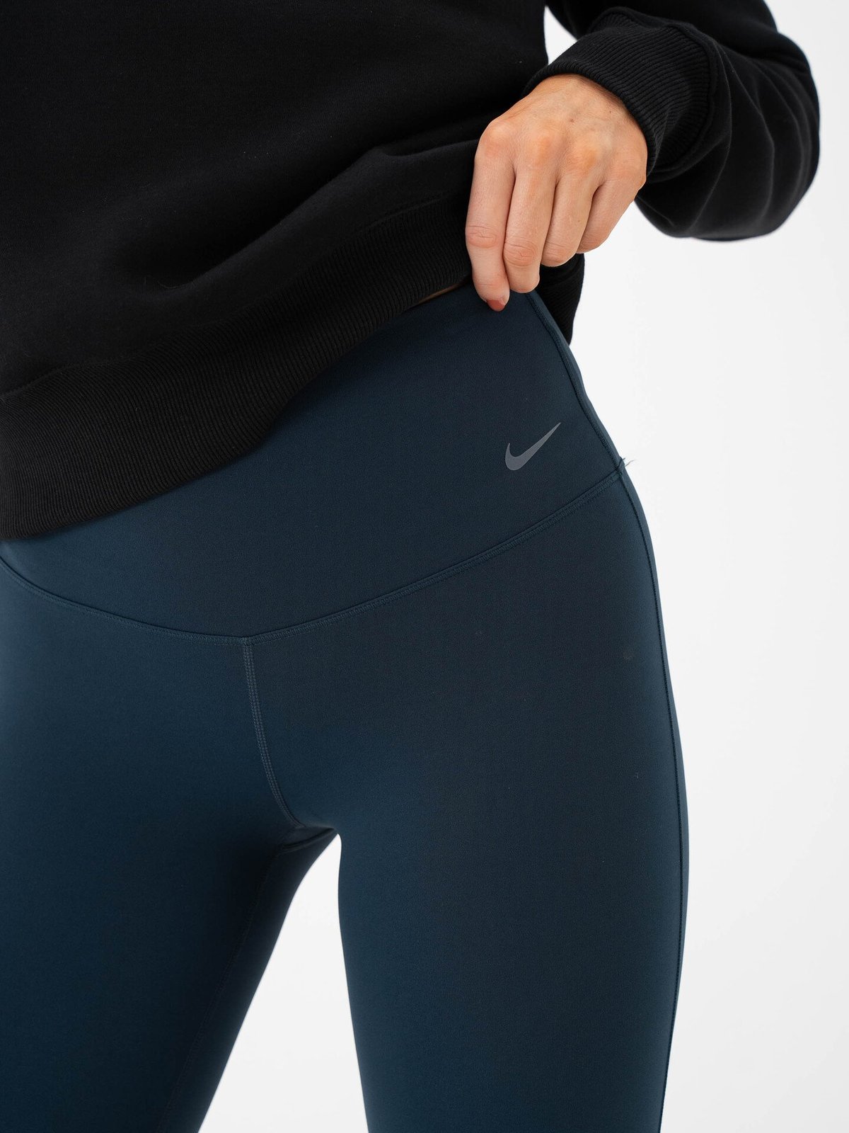 Nike Nike Zenvy Dri-Fit High-Rise Flared Leggings Armory Navy/Svart