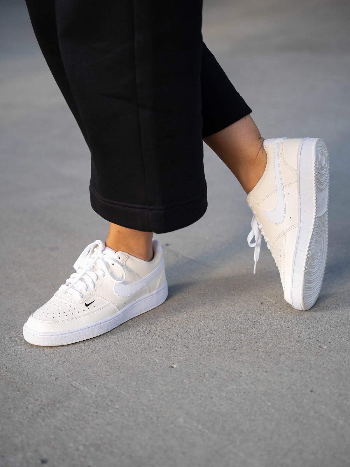 Nike Court Vision Low Next Nature White / Pale Ivory / Black