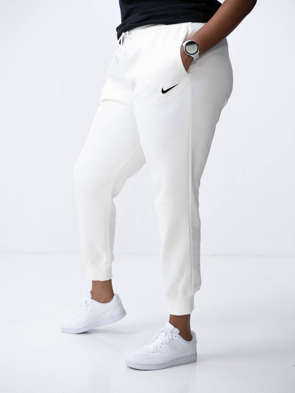 Nike Pheonix Fleece Standard Pant Sail / Black