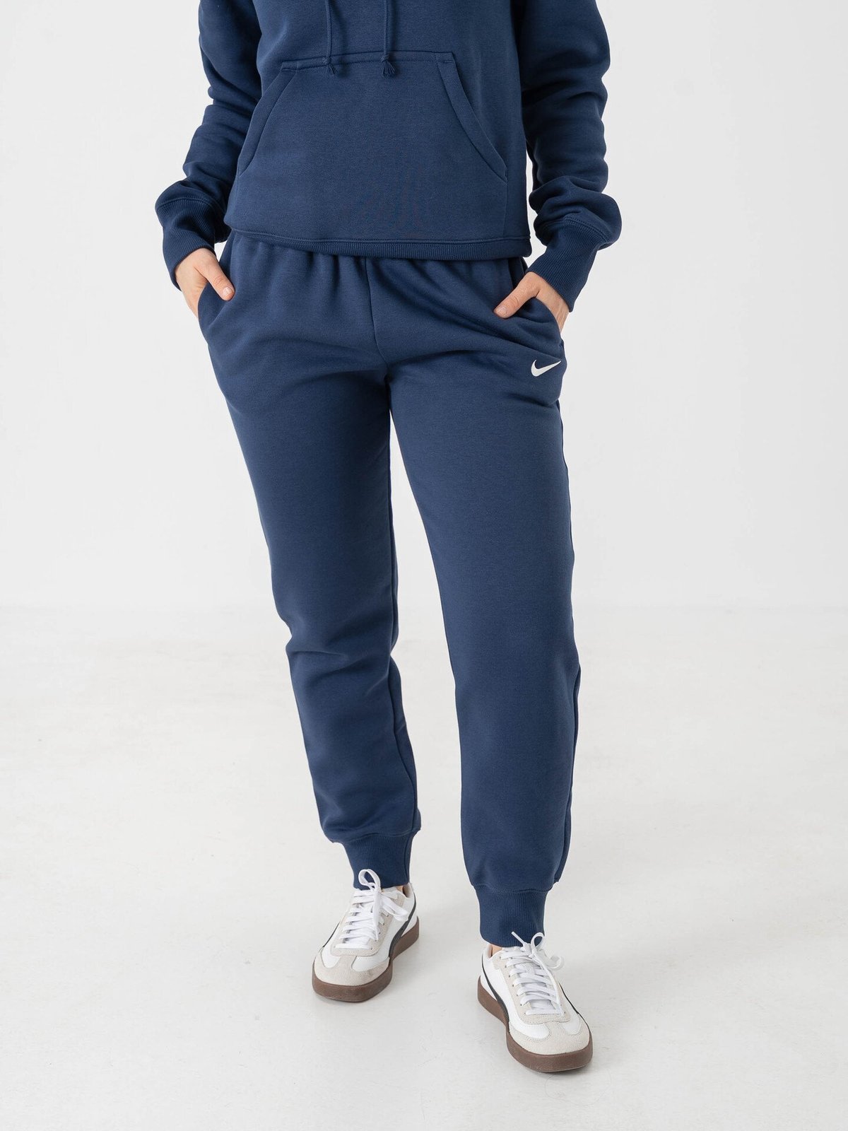 Nike Pheonix Fleece Standard Pant Midnight Navy / Sail