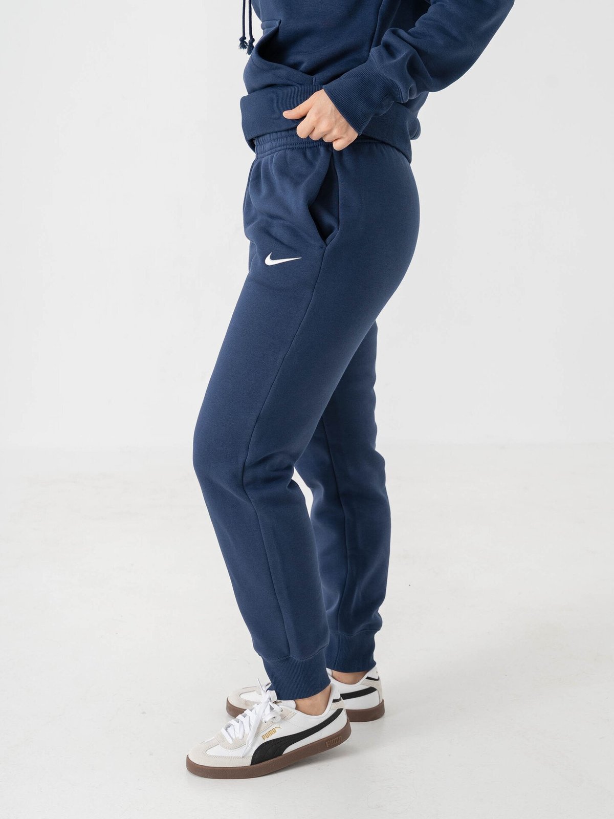 Nike Pheonix Fleece Standard Pant Midnight Navy / Sail