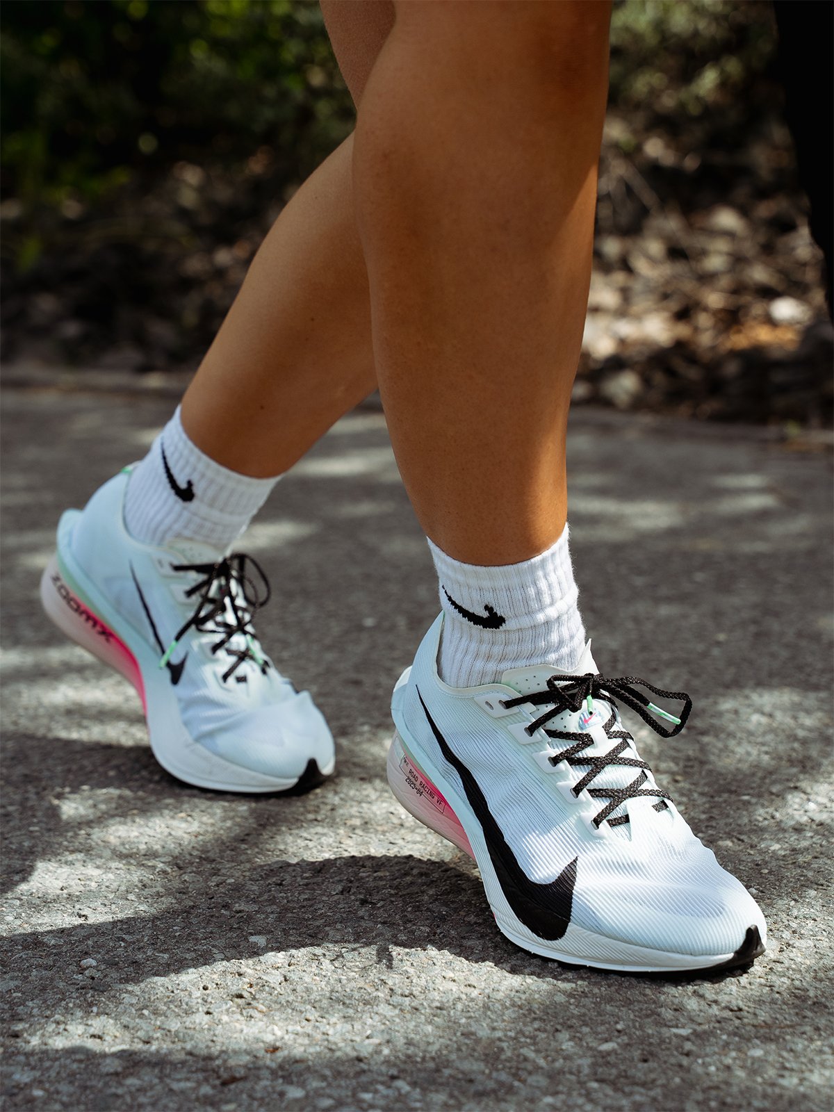 Nike ZoomX Vaporfly Next% 4 Hvit/Hyper Pink/Mint Foam/Svart