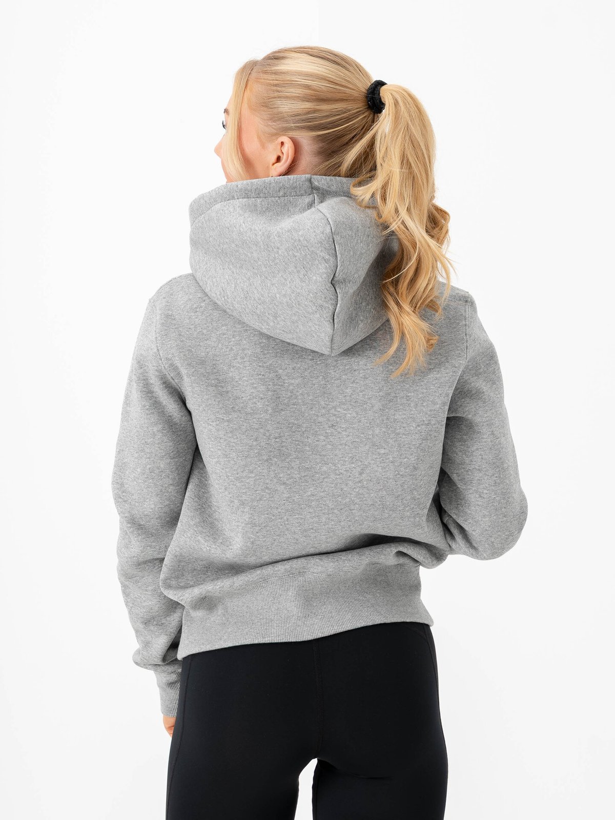 Nike Pheonix Fleece Standard Pullover Hoodie Grå