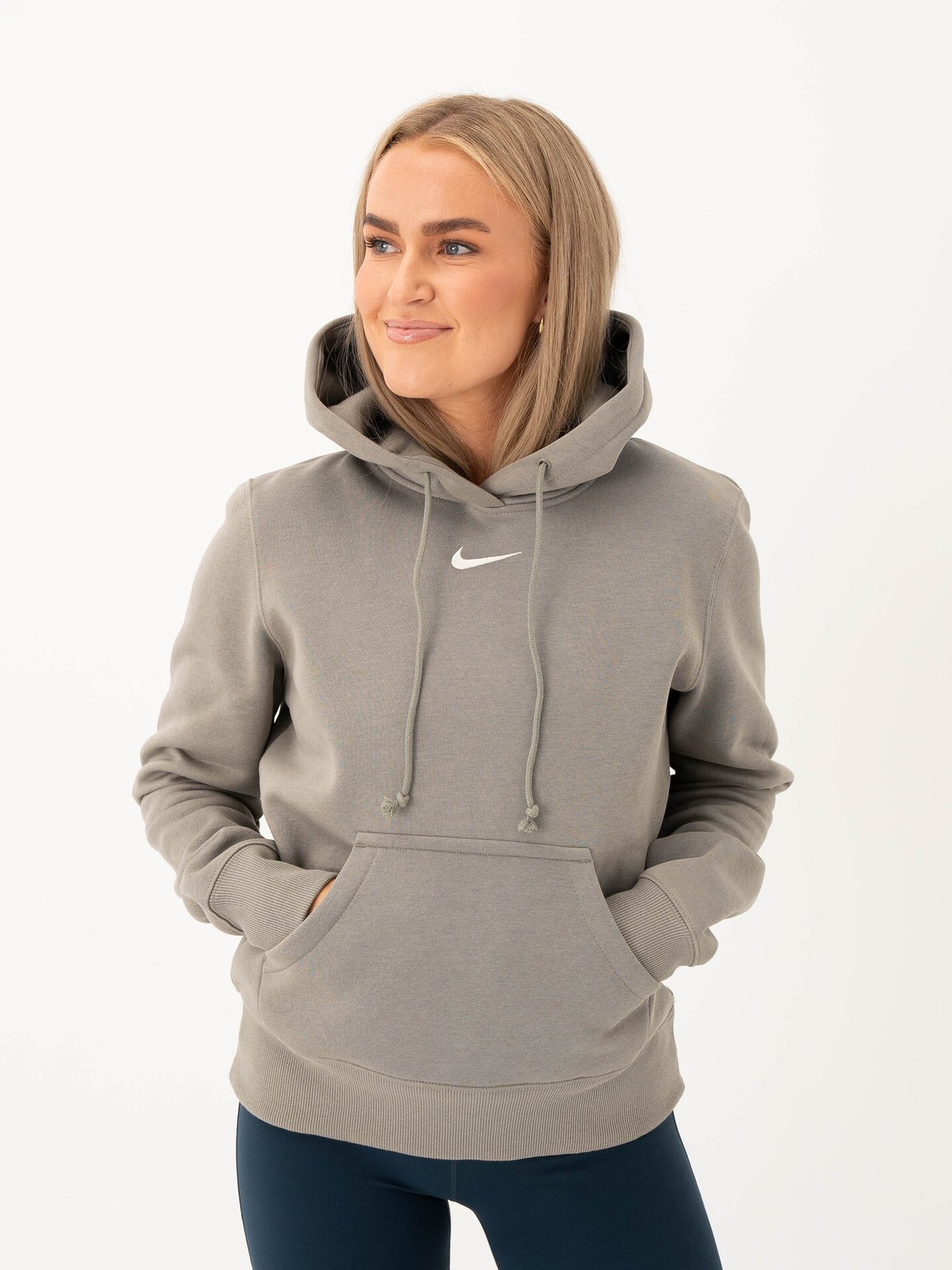 Nike Pheonix Fleece Standard Pullover Hoodie Light Army/Sail