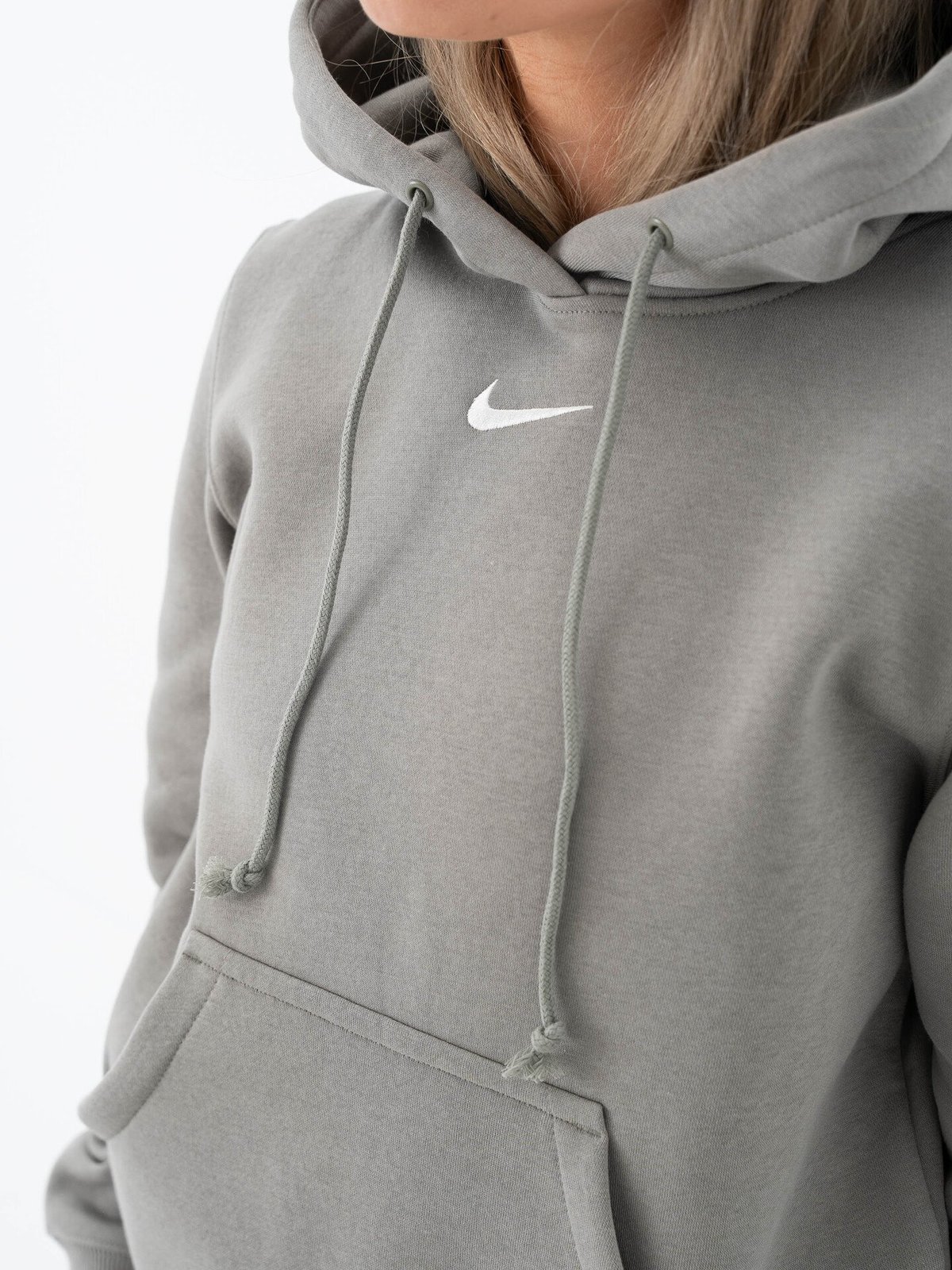 Nike Pheonix Fleece Standard Pullover Hoodie Light Army/Sail