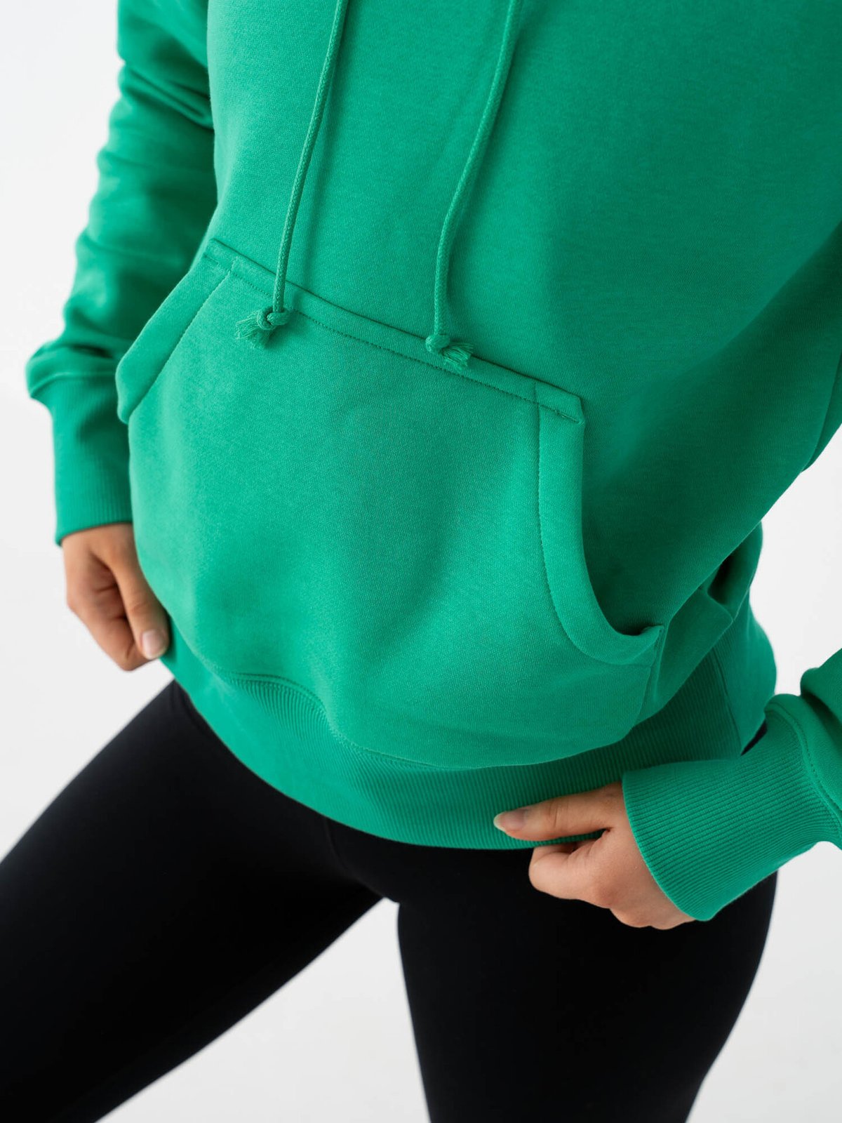 Nike Pheonix Fleece Standard Pullover Hoodie Stadium Green / Sail