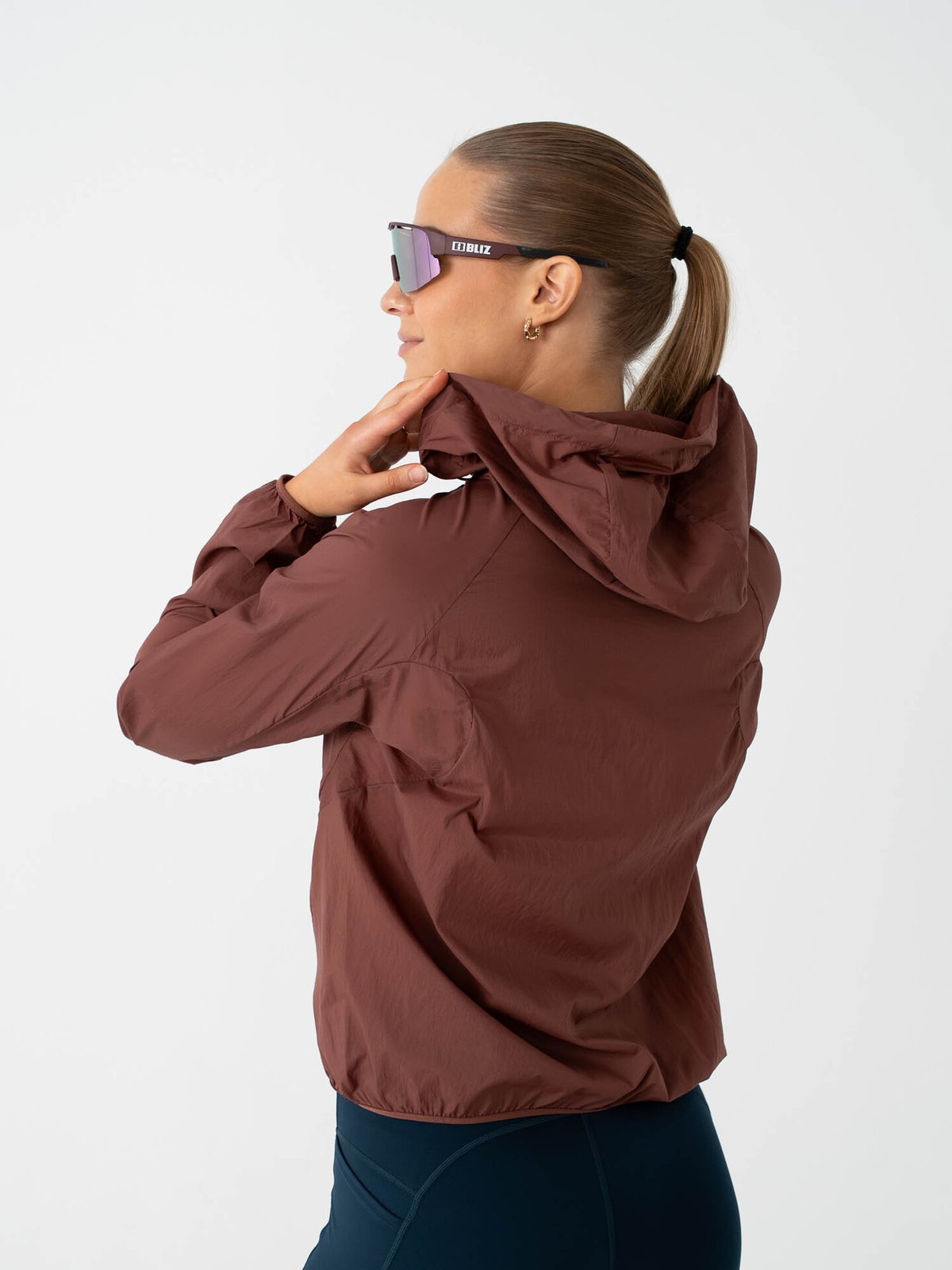Nike Trail Repel Running Jacket Red Sepia / Phantom / Black
