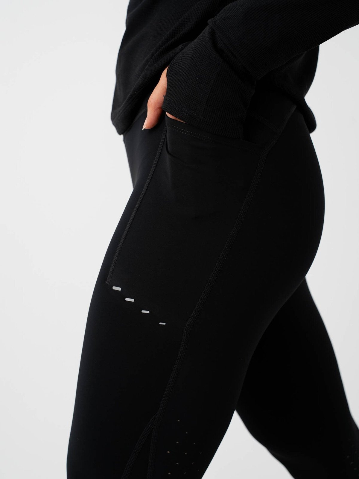 Nike Swift Dri-Fit High-Rise 7/8 Running Tights Black