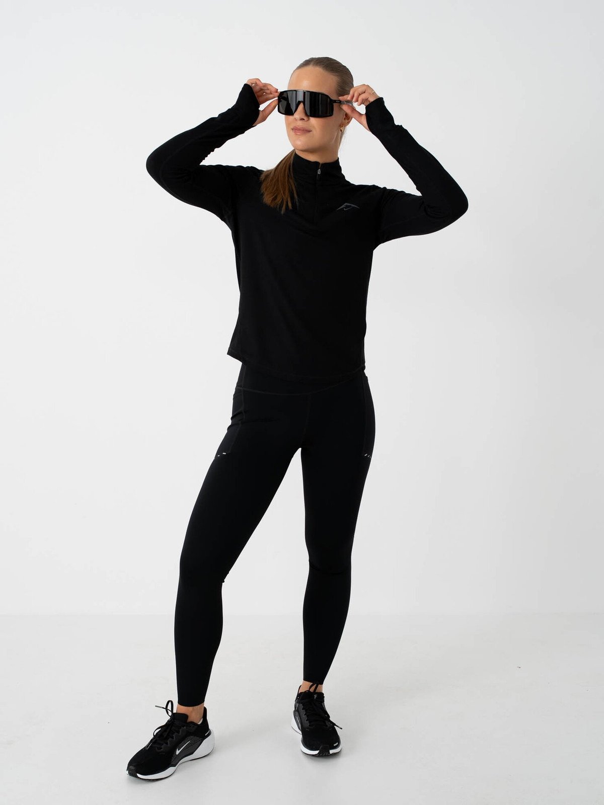 Nike Swift Dri-Fit High-Rise 7/8 Running Tights Black