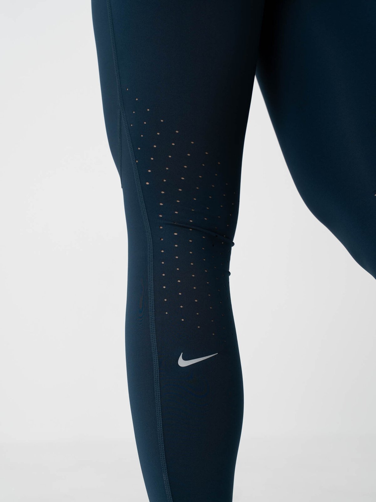 Nike Swift Dri-Fit High-Rise 7/8 Running Tights Armory Navy / Reflective Silver