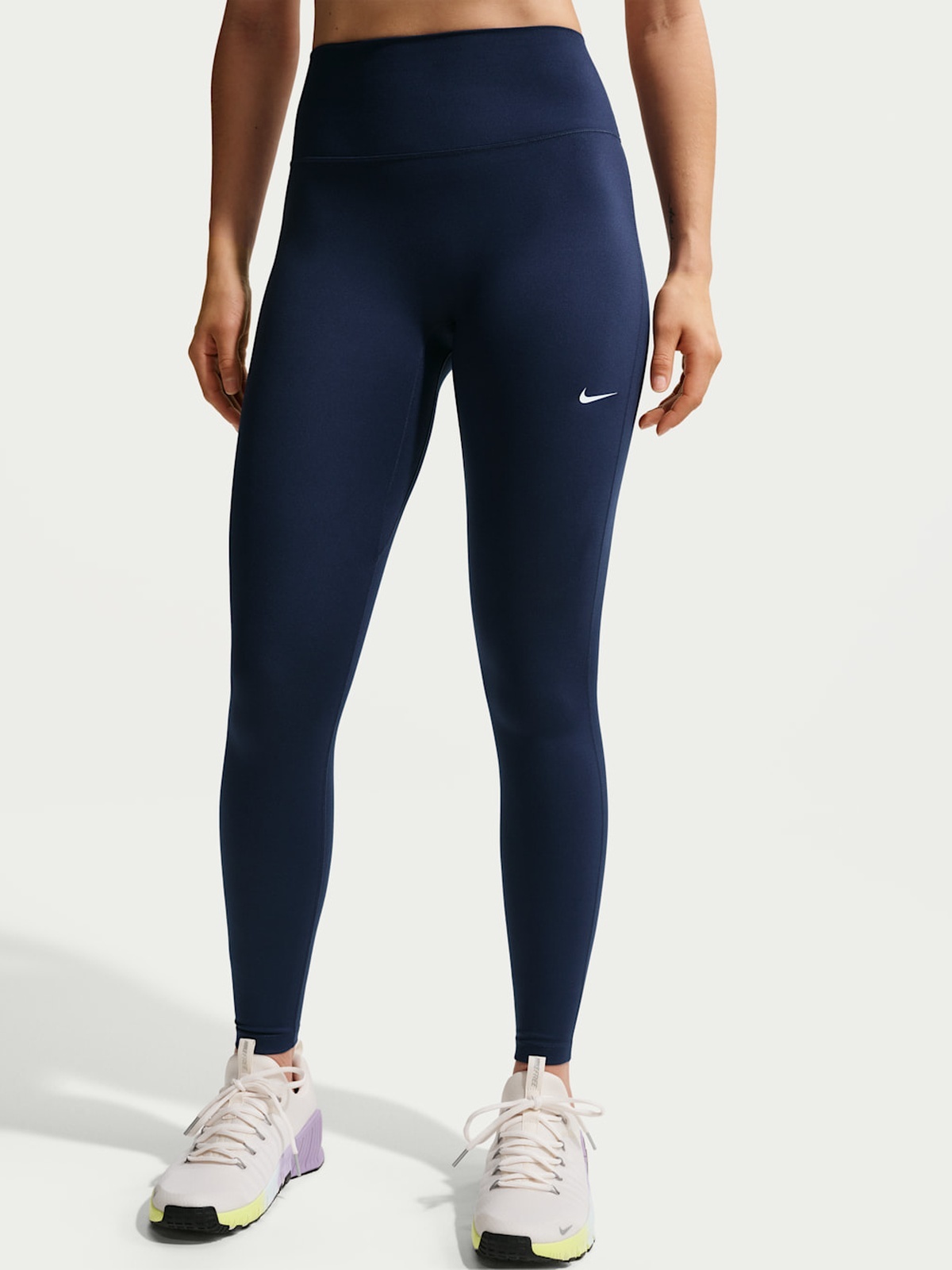 Nike One Dri-Fit High-Waisted Full-Length Leggings Useam Blå
