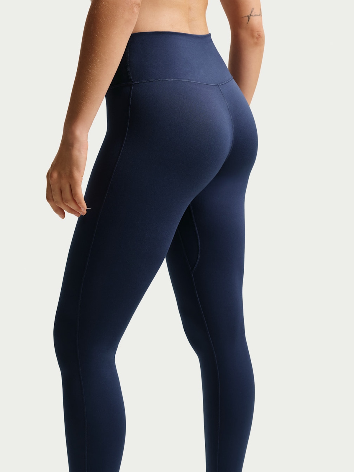 Nike One Dri-Fit High-Waisted Full-Length Leggings Useam Blå
