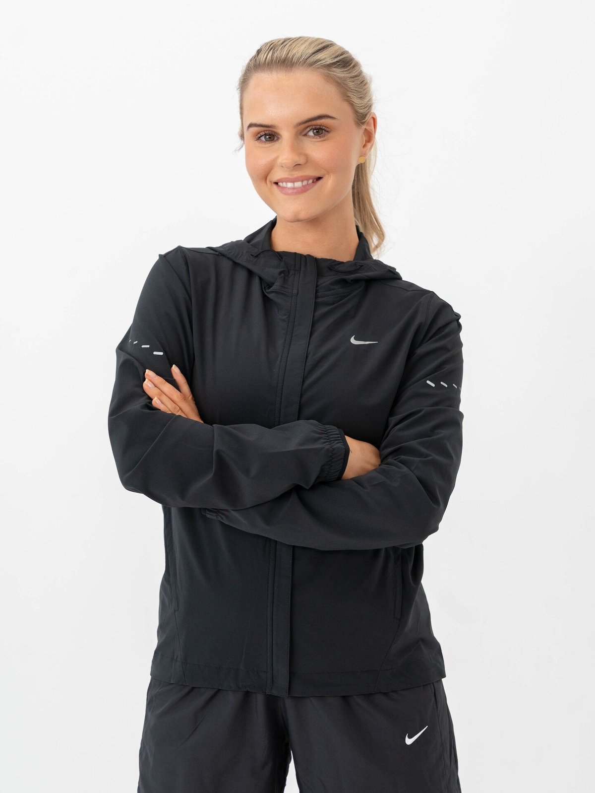 Nike Swift Repel Packable Running Jacket Black