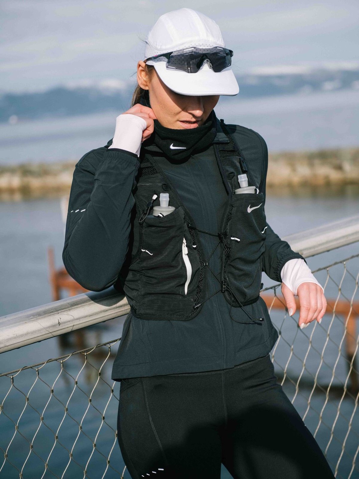 Nike Swift Repel Packable Running Jacket Black