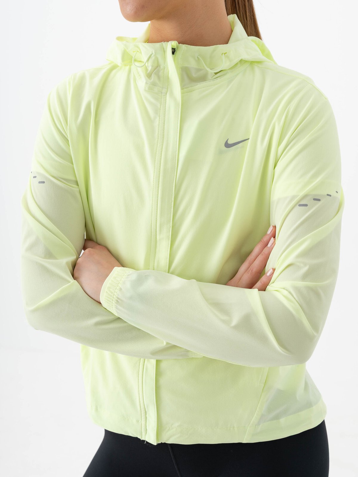 Nike Swift Repel Packable Running Jacket Barely Volt / Reflective Silver