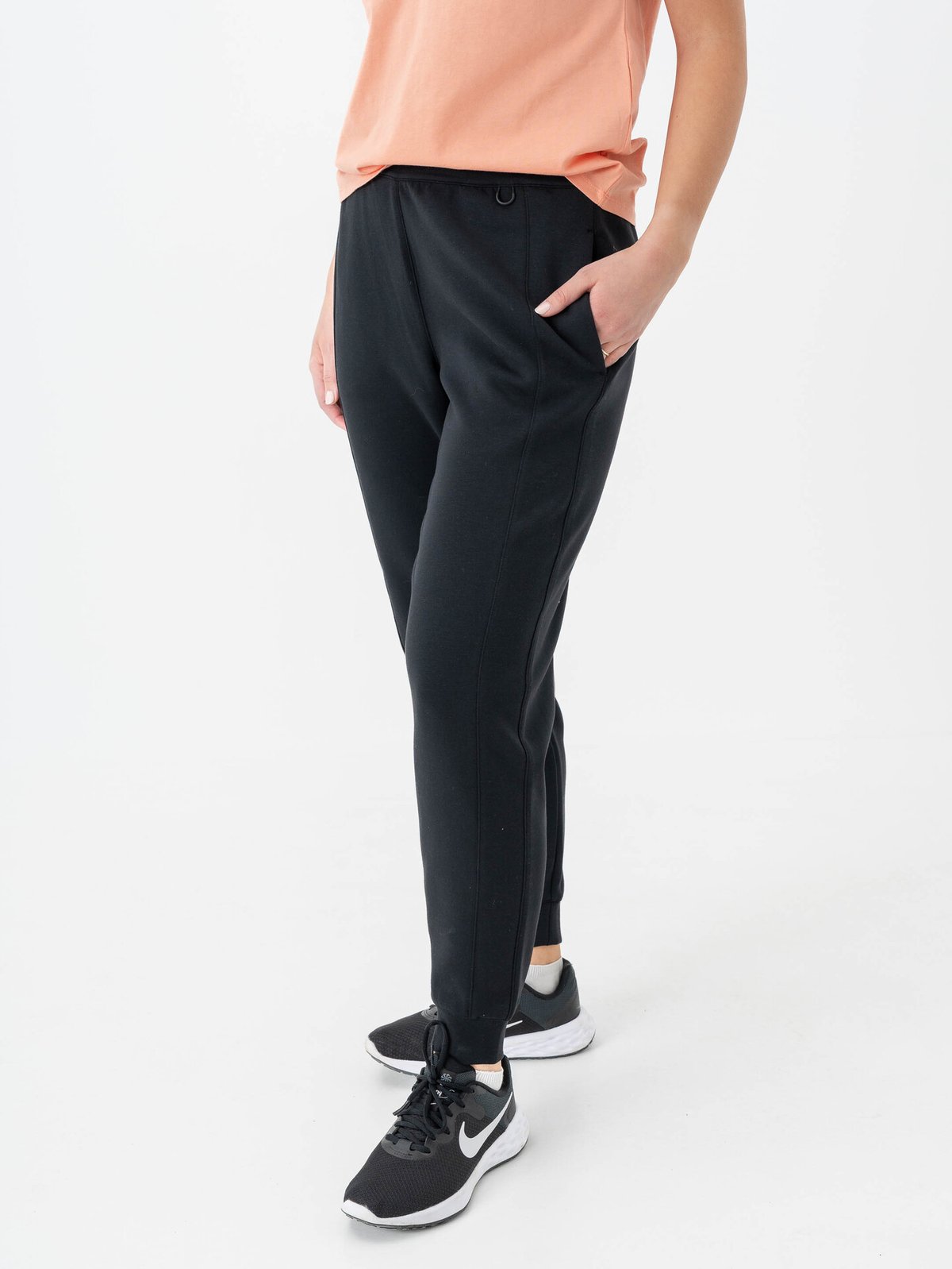 Nike 24.7 Dri-Fit Mid-Rise Jogger Soft Black / Dark Smoke Grey