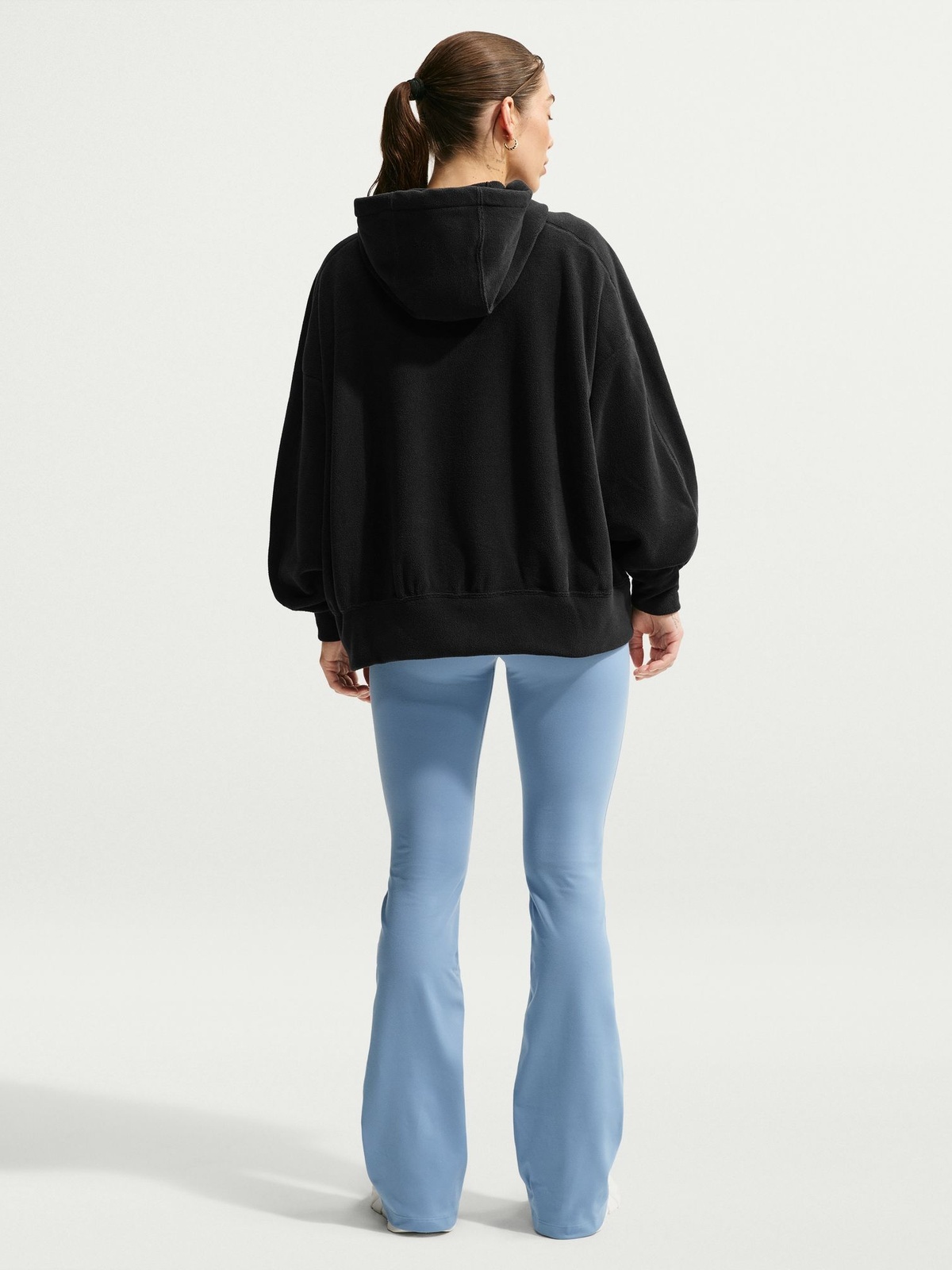 Nike One Therma-Fit Polar Fleece Pullover Sort