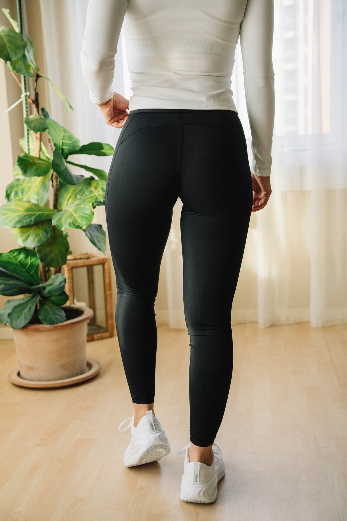 Nike Pro Dri-Fit 365 Mid-Rise Full-Length Leggings Useam Black
