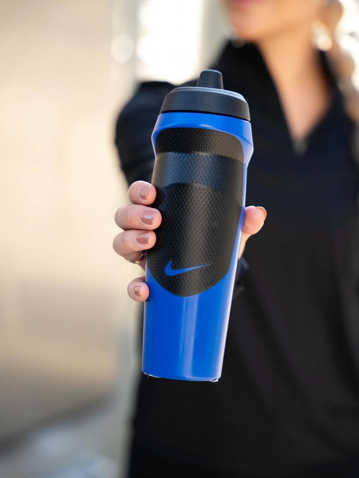 Nike Hypersport Bottle 600ml Blå