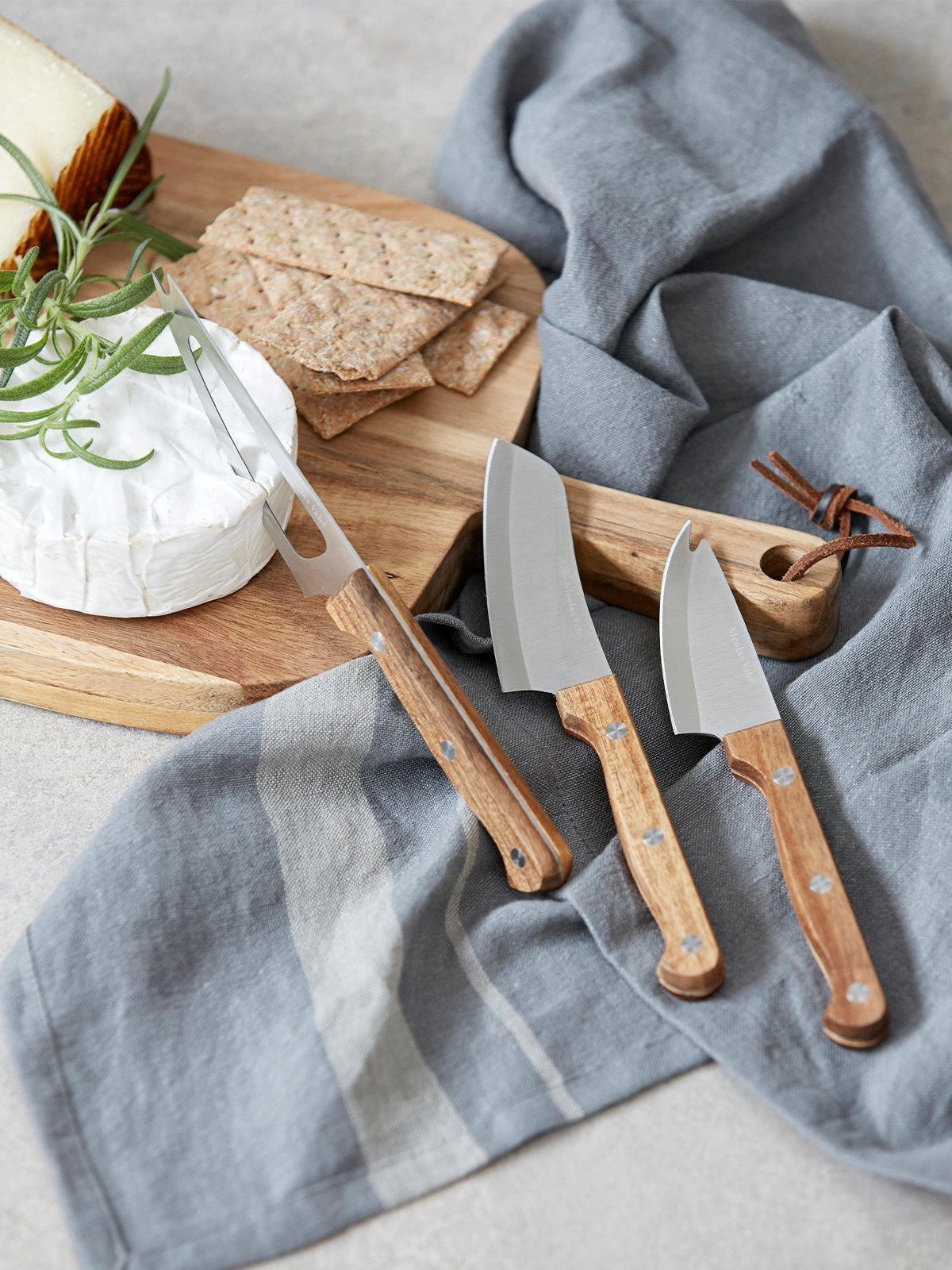 Nicolas Vahé Cheese Knives Brun
