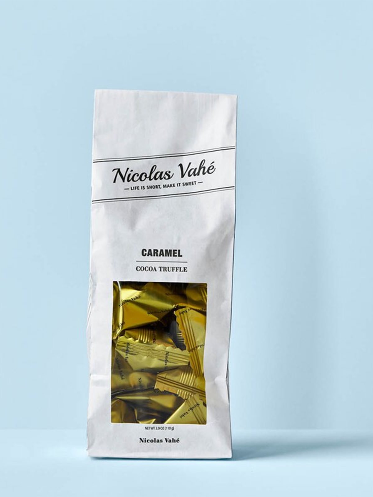 Nicolas Vahé Cocoa truffle, Caramel, 110 g Flerfarget