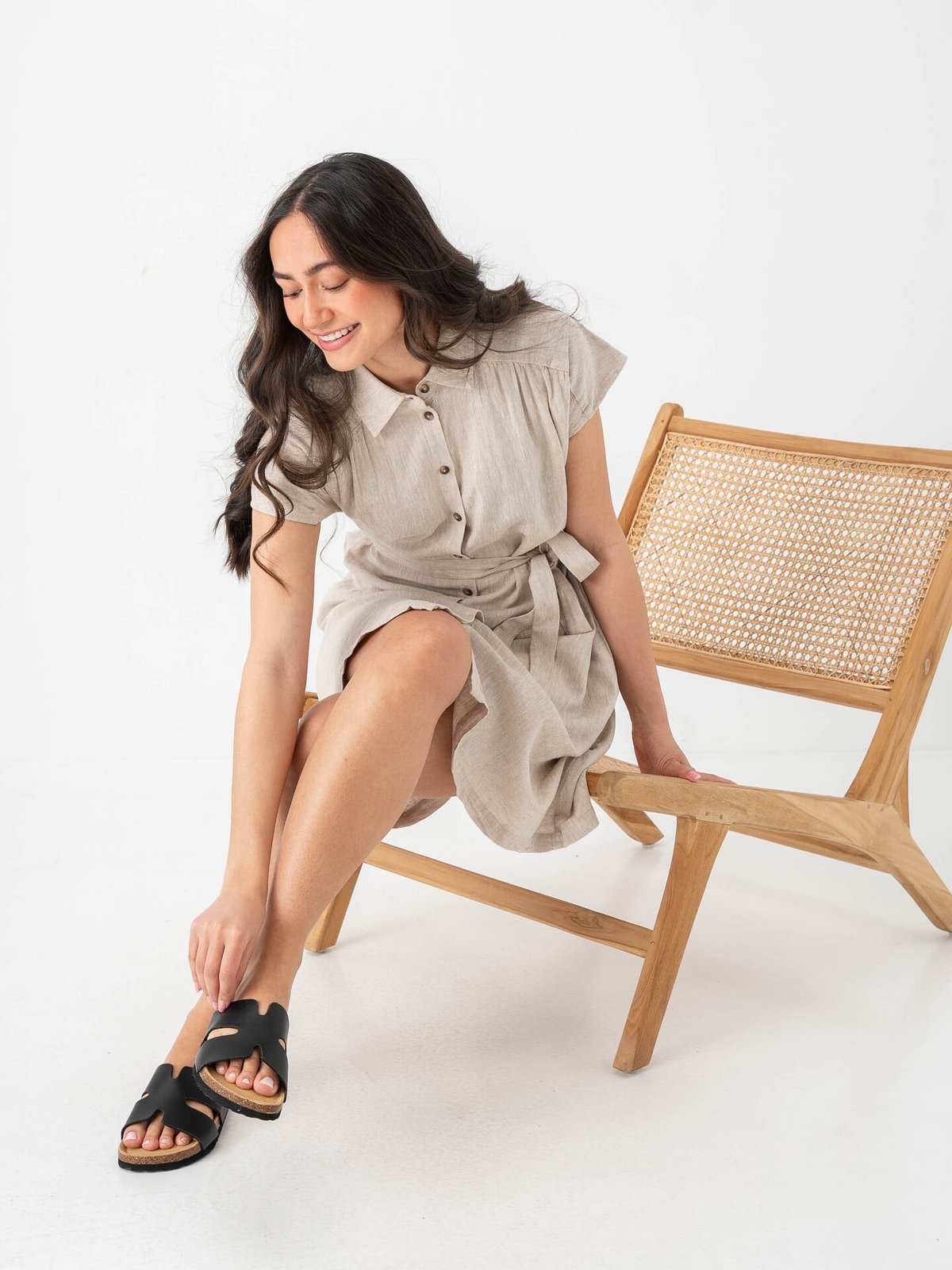 Nou Tinea Cork Sandal v2 Black