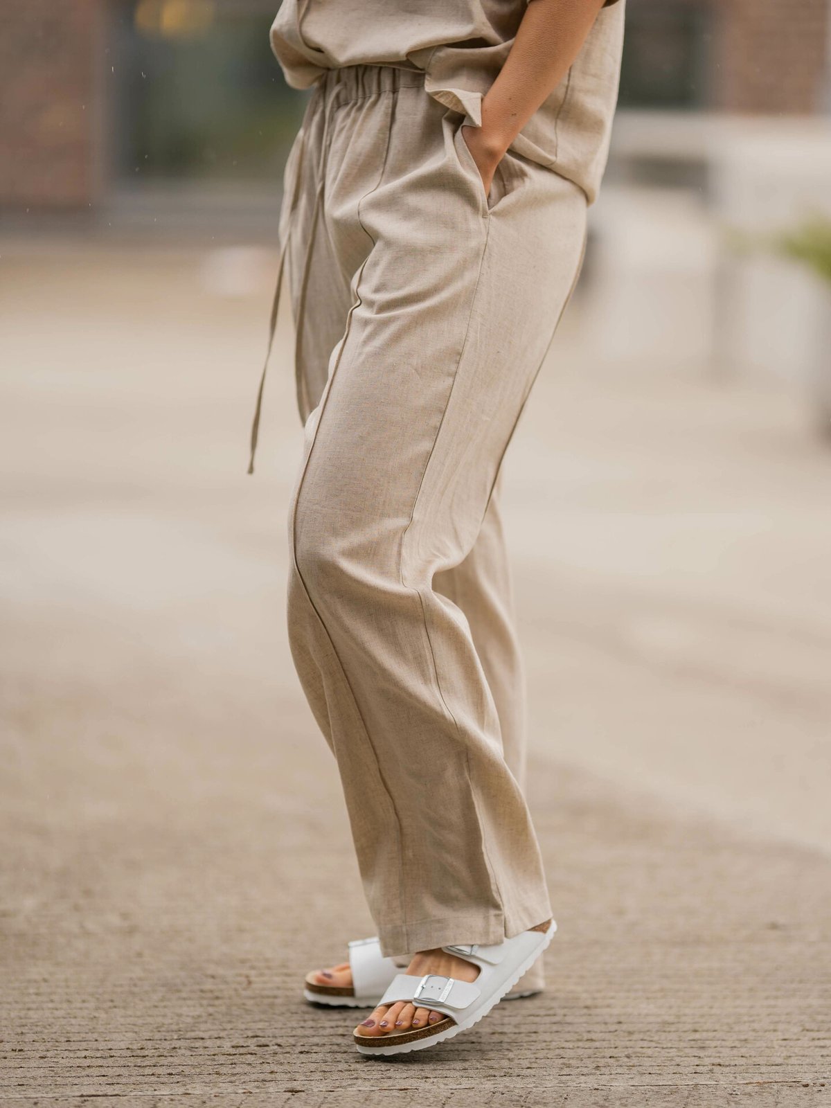 NORR Esma pants Beige