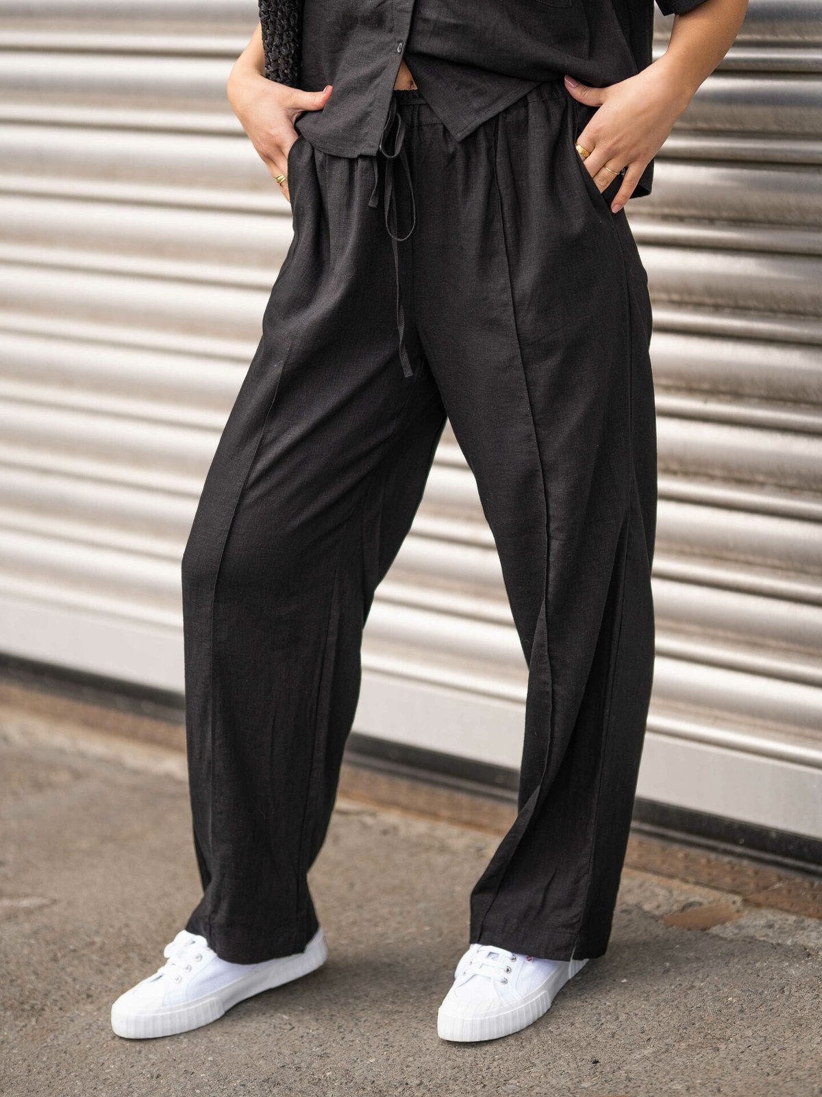 NORR Esma pants Black