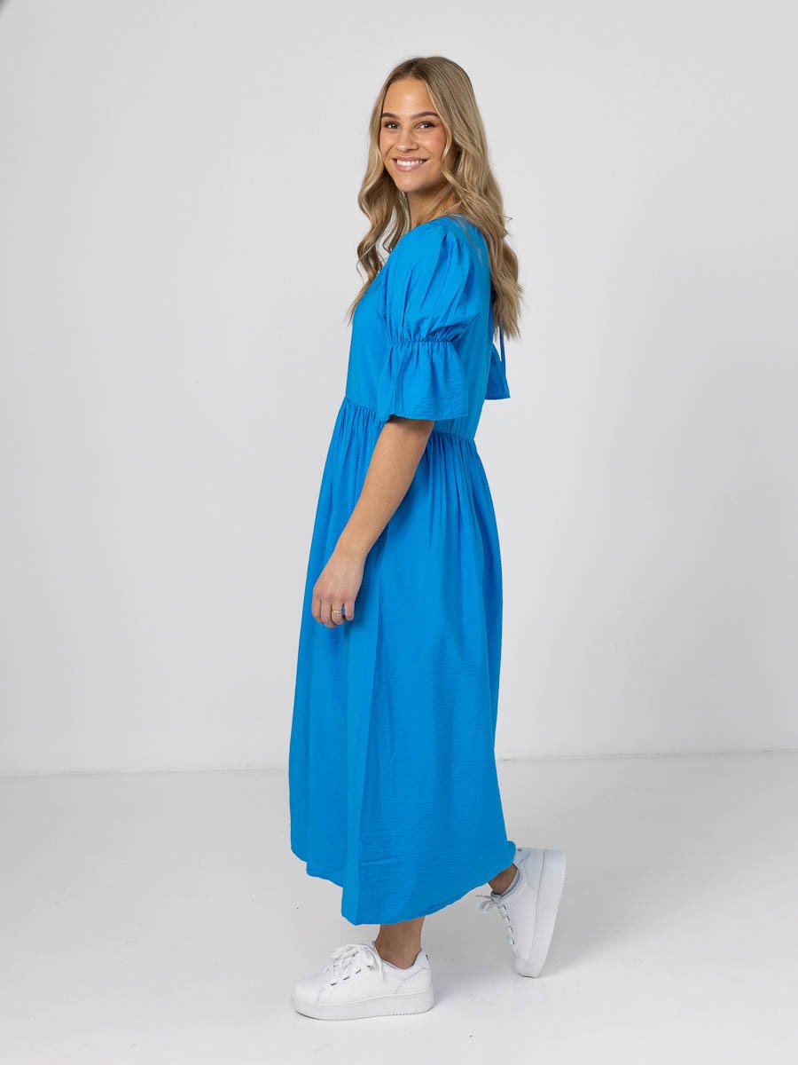 NORR Alyssa Maxi Dress Ibiza Blue