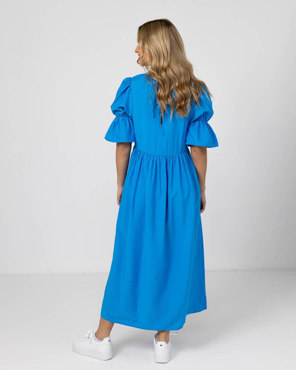NORR Alyssa Maxi Dress Ibiza Blue
