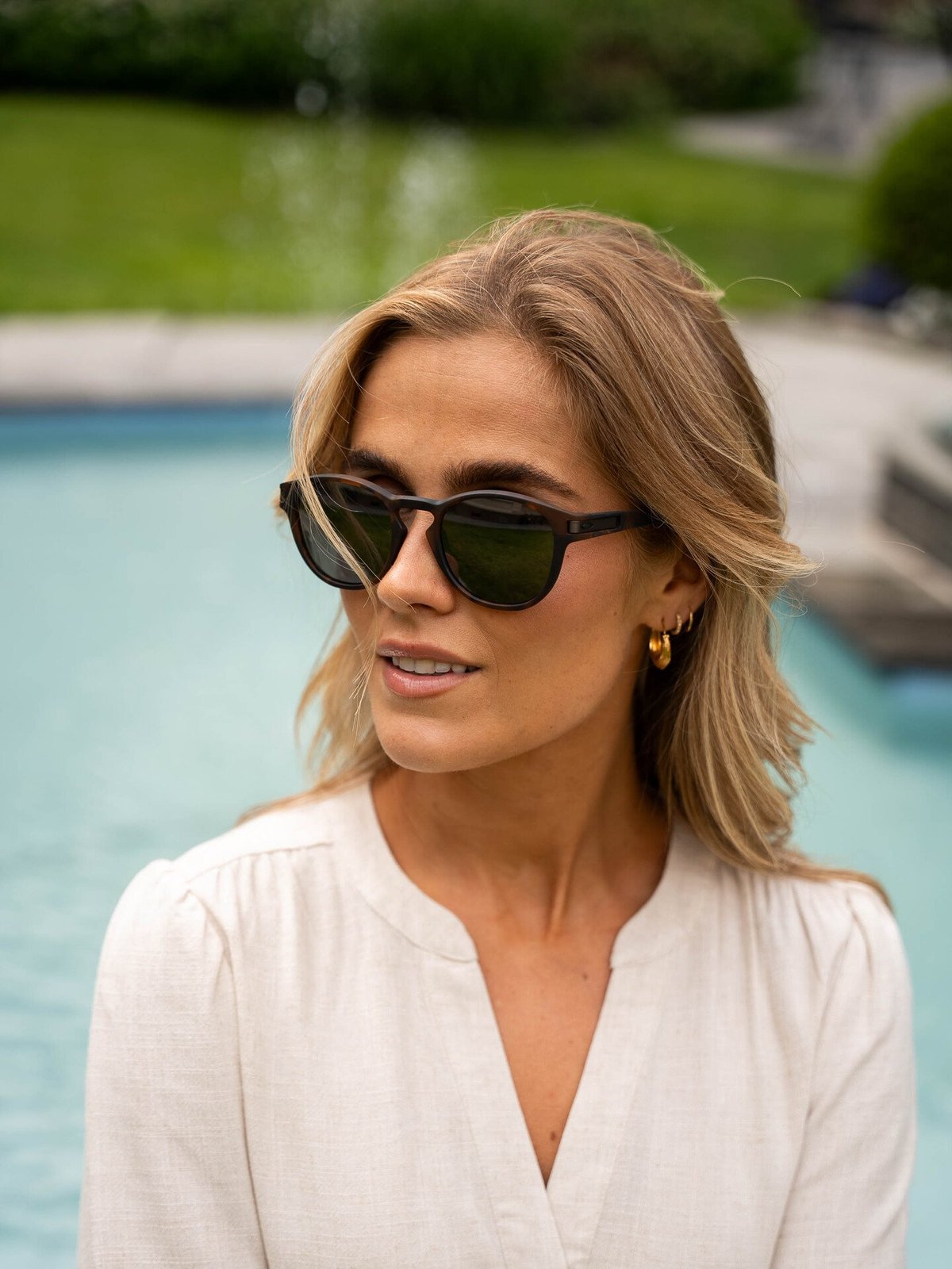 Oakley Latch Ramme: Matt Brown Tortoise / Glass: Prizm Black