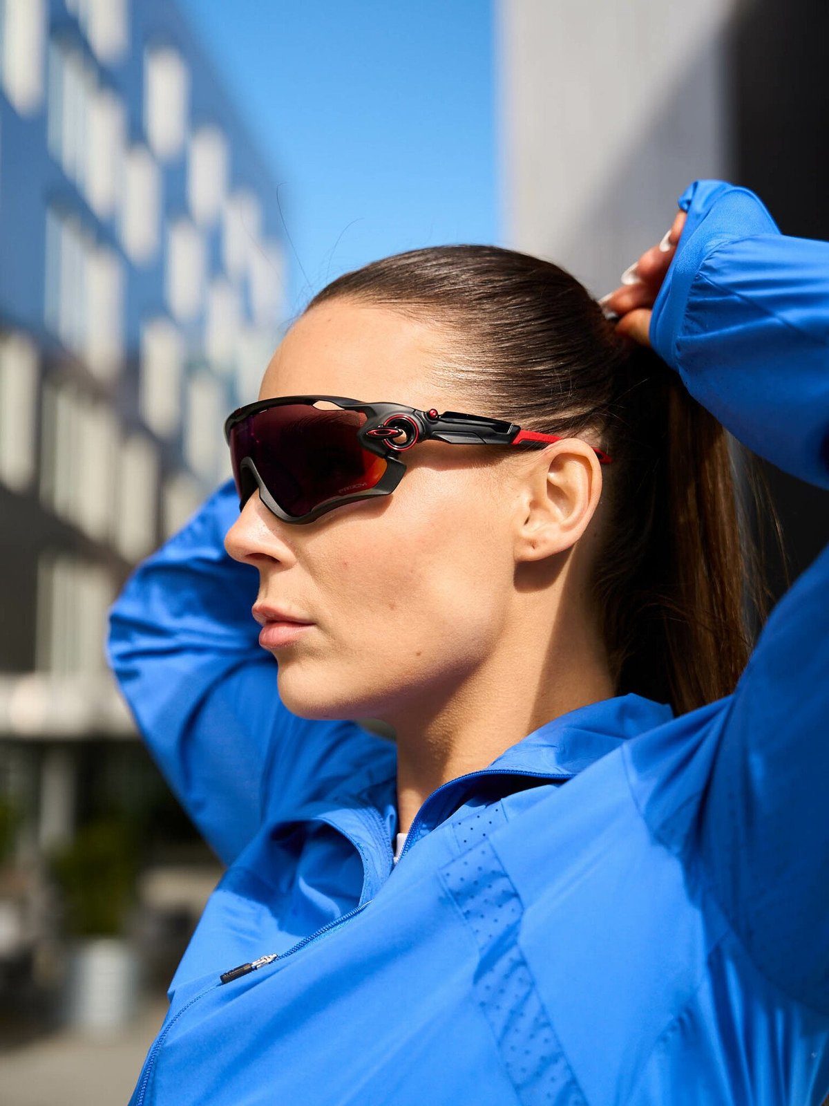 Oakley Jawbreaker Rød