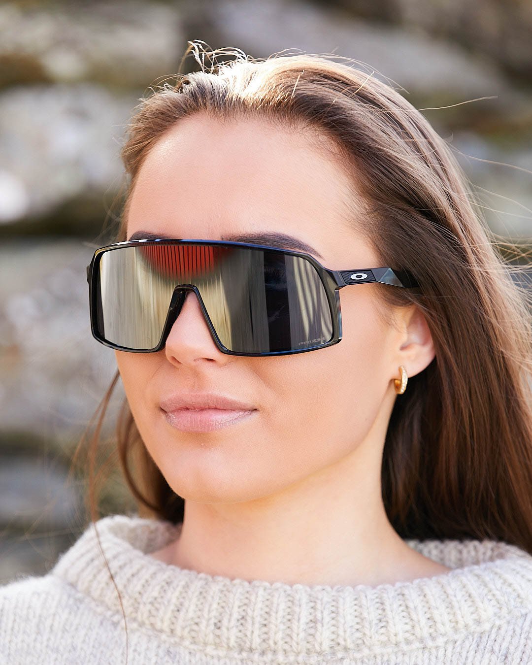 Oakley Sutro Polished Black / Brilleglassfarge: Prizm Black / Lysgjennomslipp: 11%