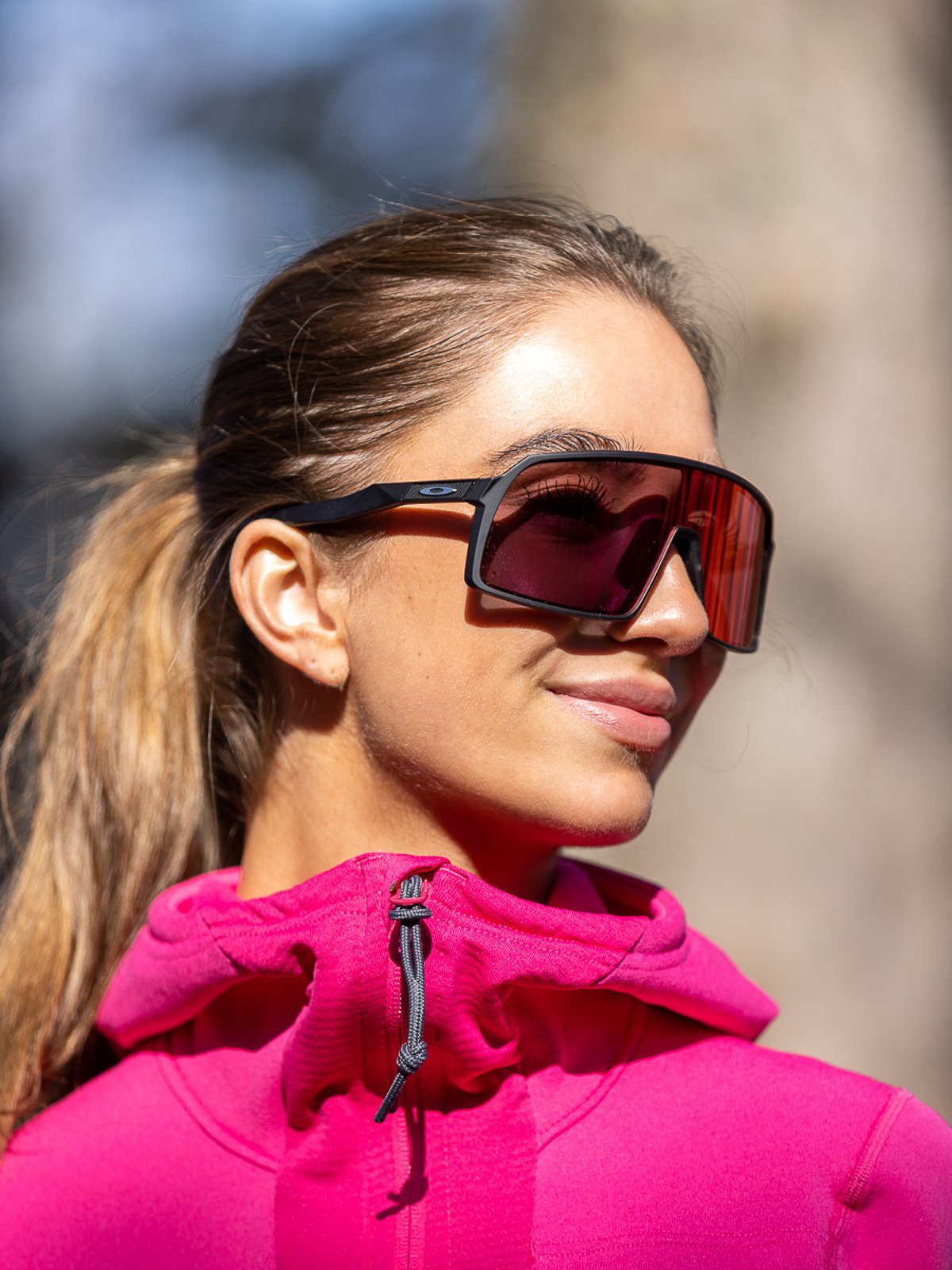 Oakley Sutro Matte Black / Brilleglassfarge: Prizm Road / Lysgjennomslipp: 20%