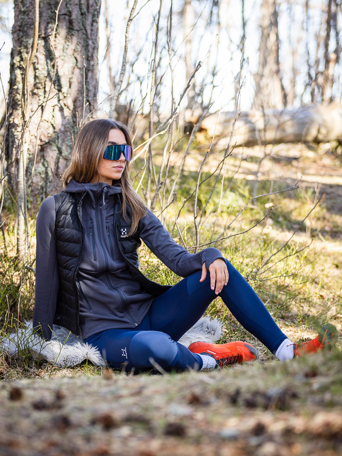 Oakley Sutro Brilleglass: Prizm Sapphire / Innfatning: Polished Black