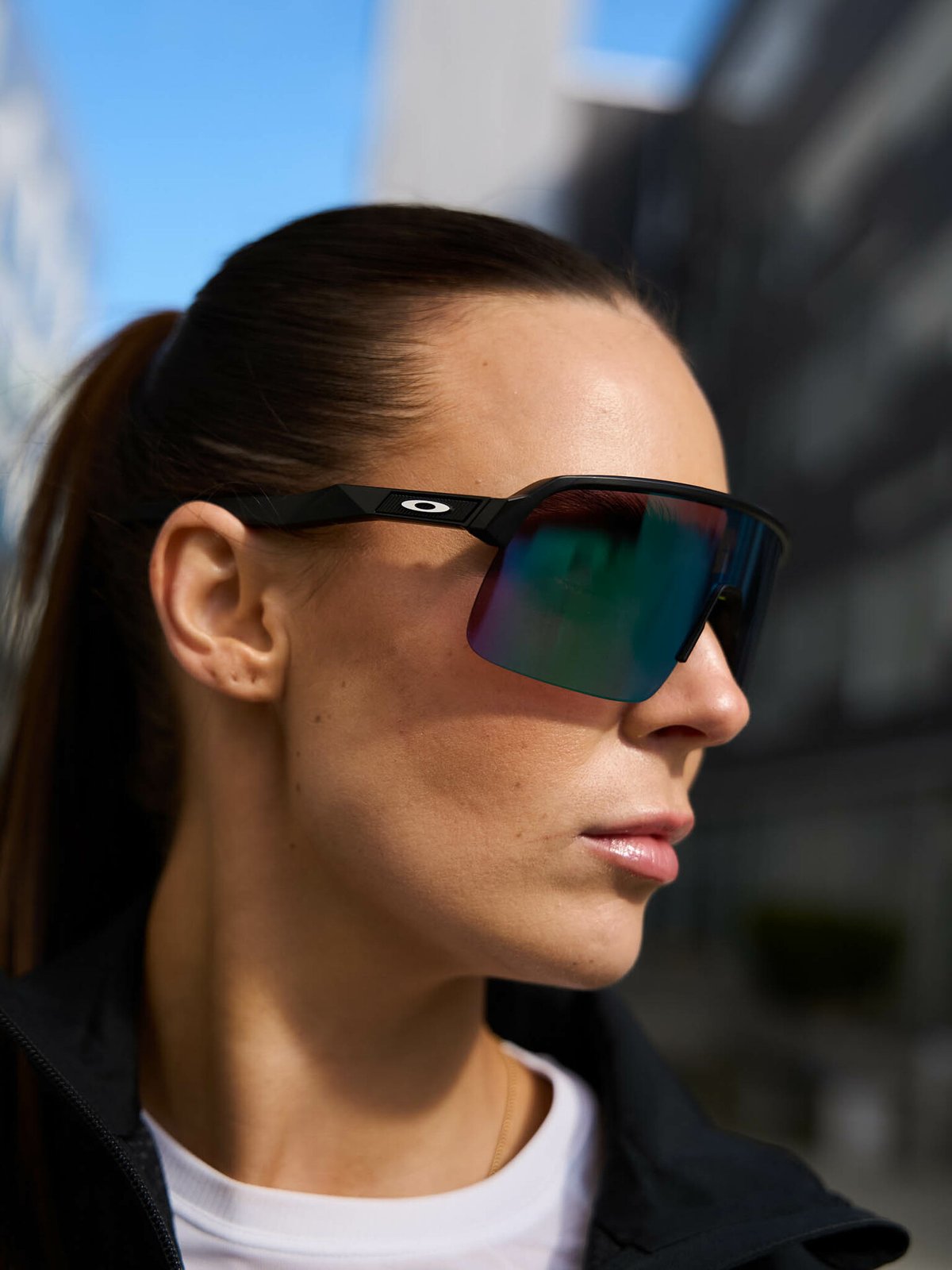 Oakley Sutro Lite prizm road jade Brilleglass, matte black Innfatning