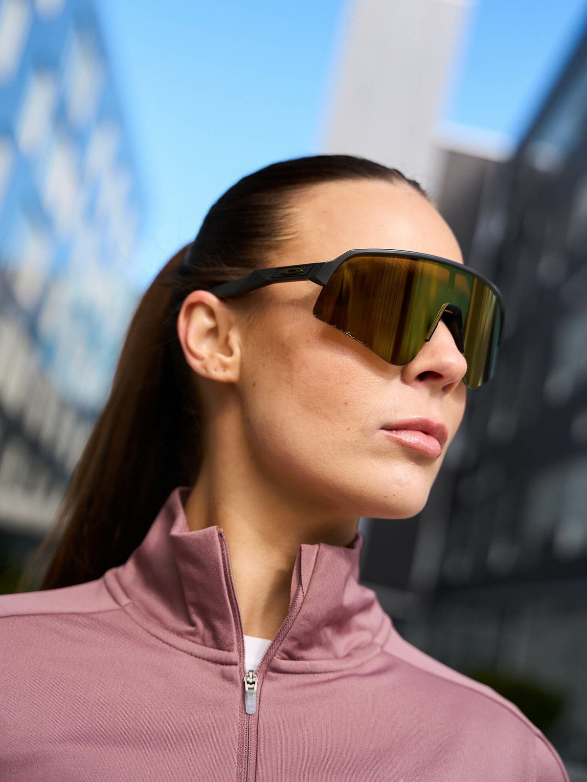 Oakley Sutro Lite Sweep Glass: Prizm 24k / Innfatning: Matte Carbon