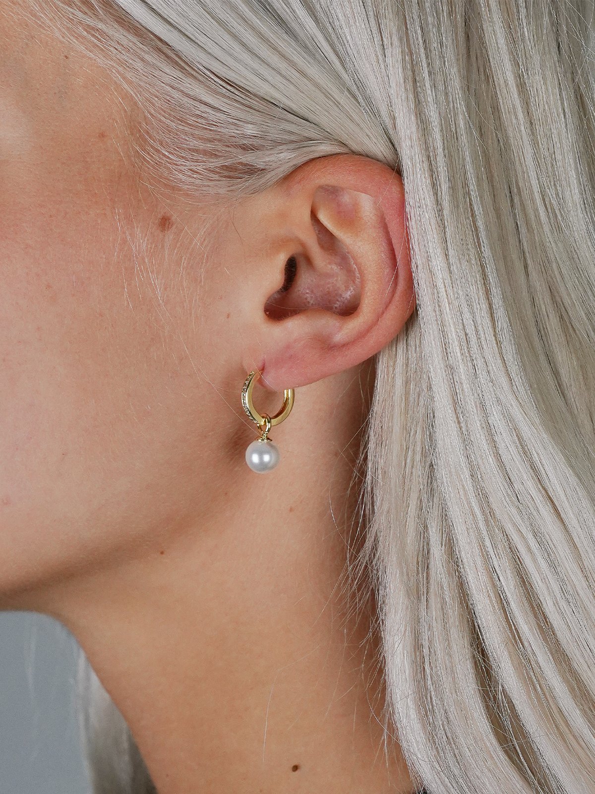 Snö Of Sweden Core Pearl Ring Ear Gull