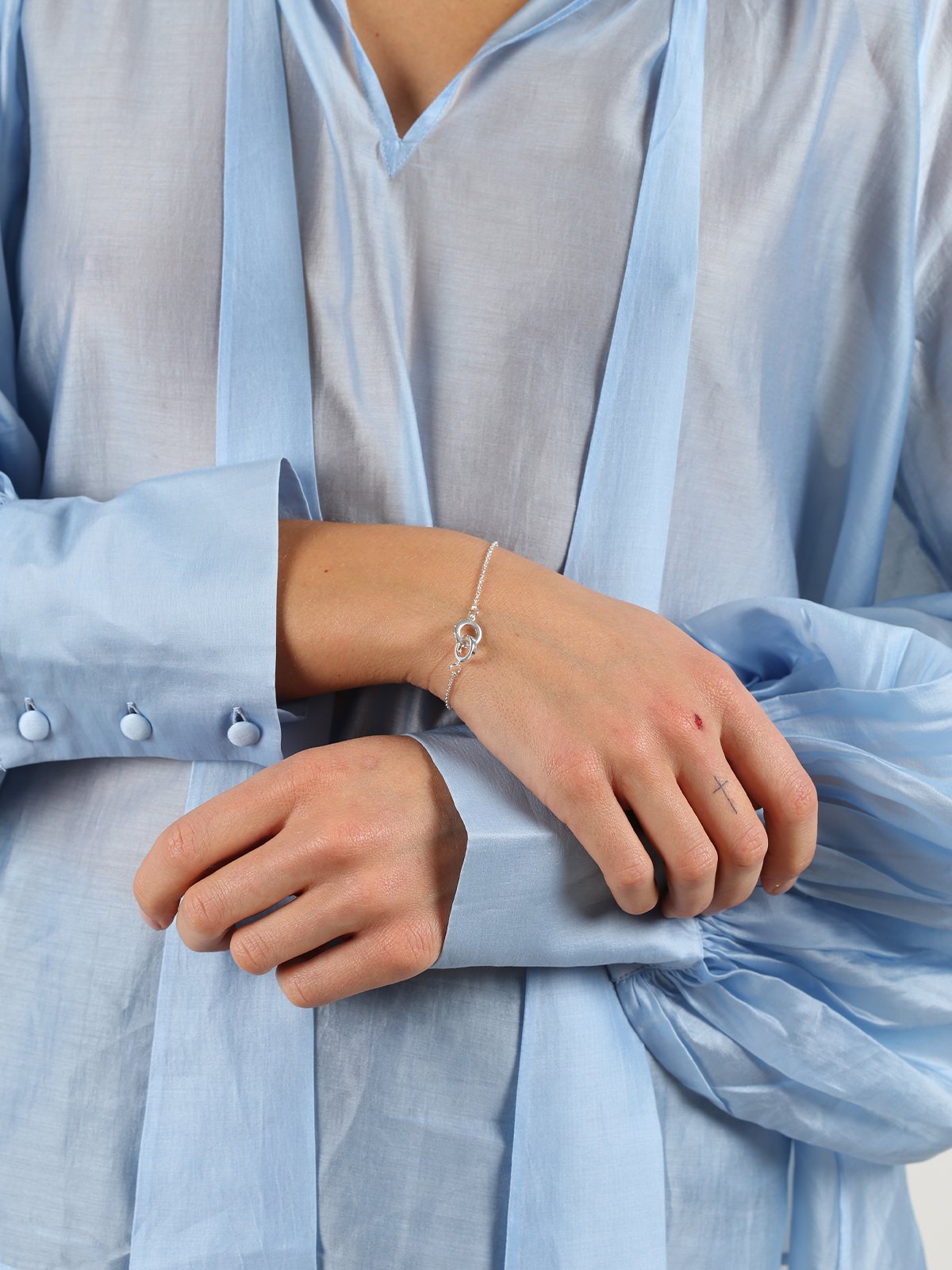 Snö Of Sweden Connected Chain Bracelet Sølv